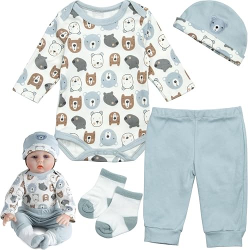 Realistic Reborn Toddler 24 Inch Blond Hair Soft Vinyl Clothes