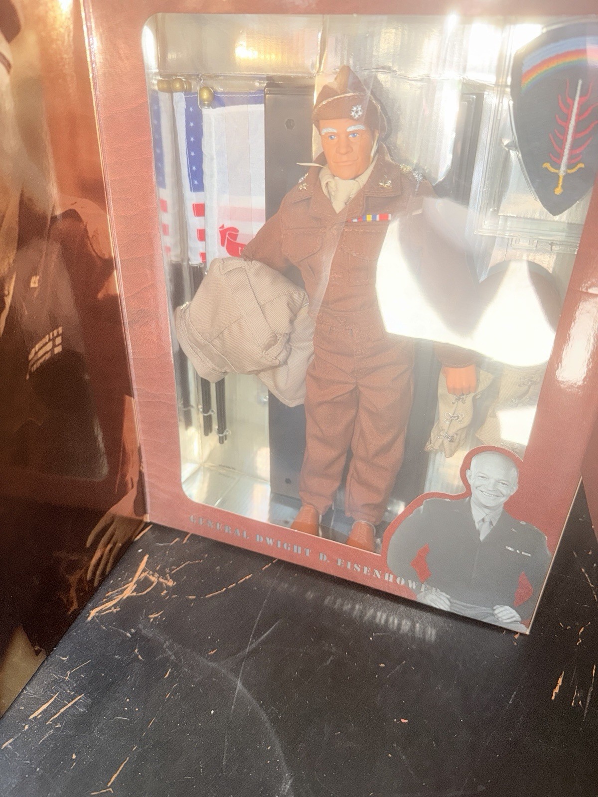 Hasbro General Dwight D. Eisenhower Action Figure Gi Joe Barbie Doll 1997 Kenner