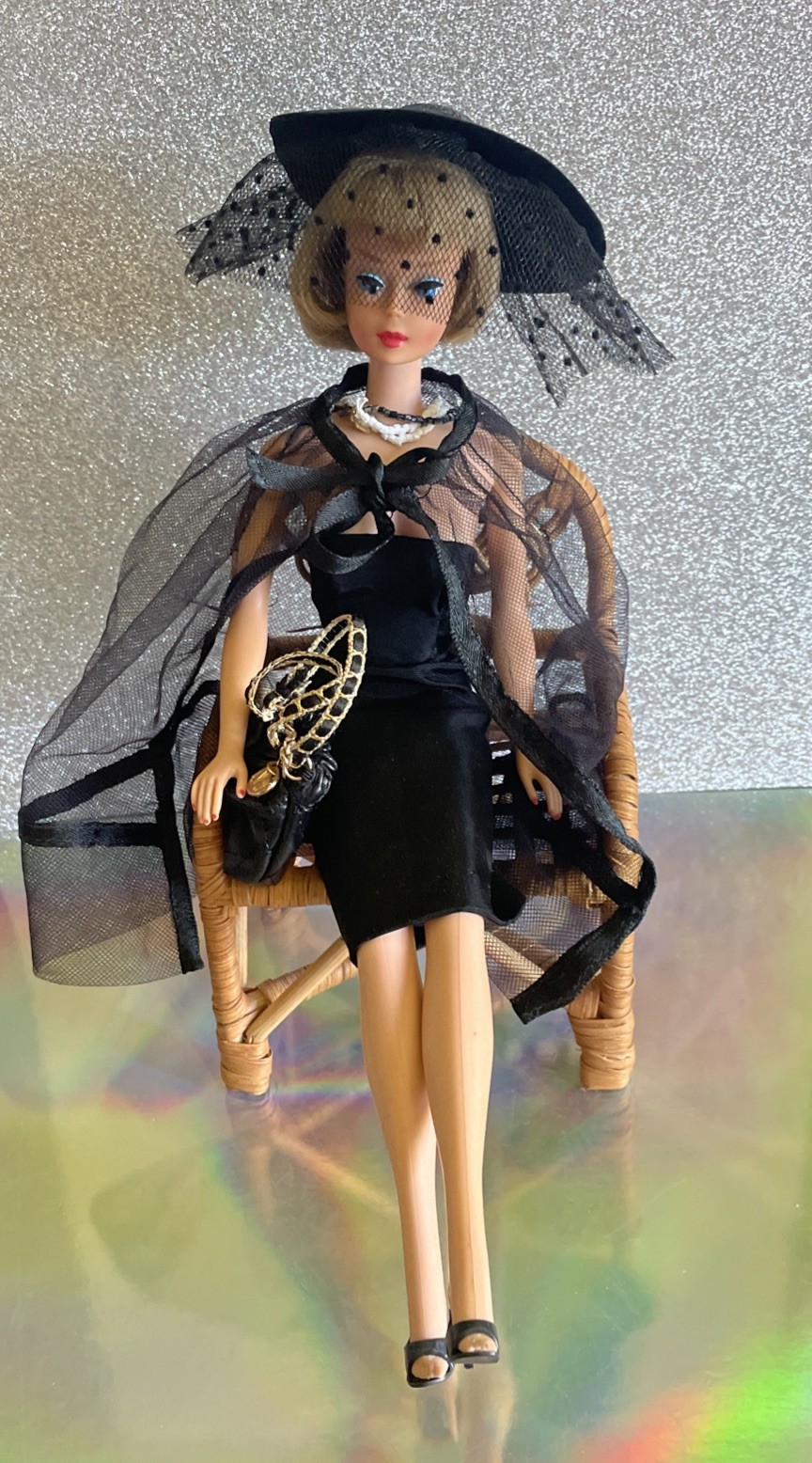 RARE- Silver Ash Hair – HIGH COLOR American Girl Barbie w/OSS/dress-BEAUTIFUL