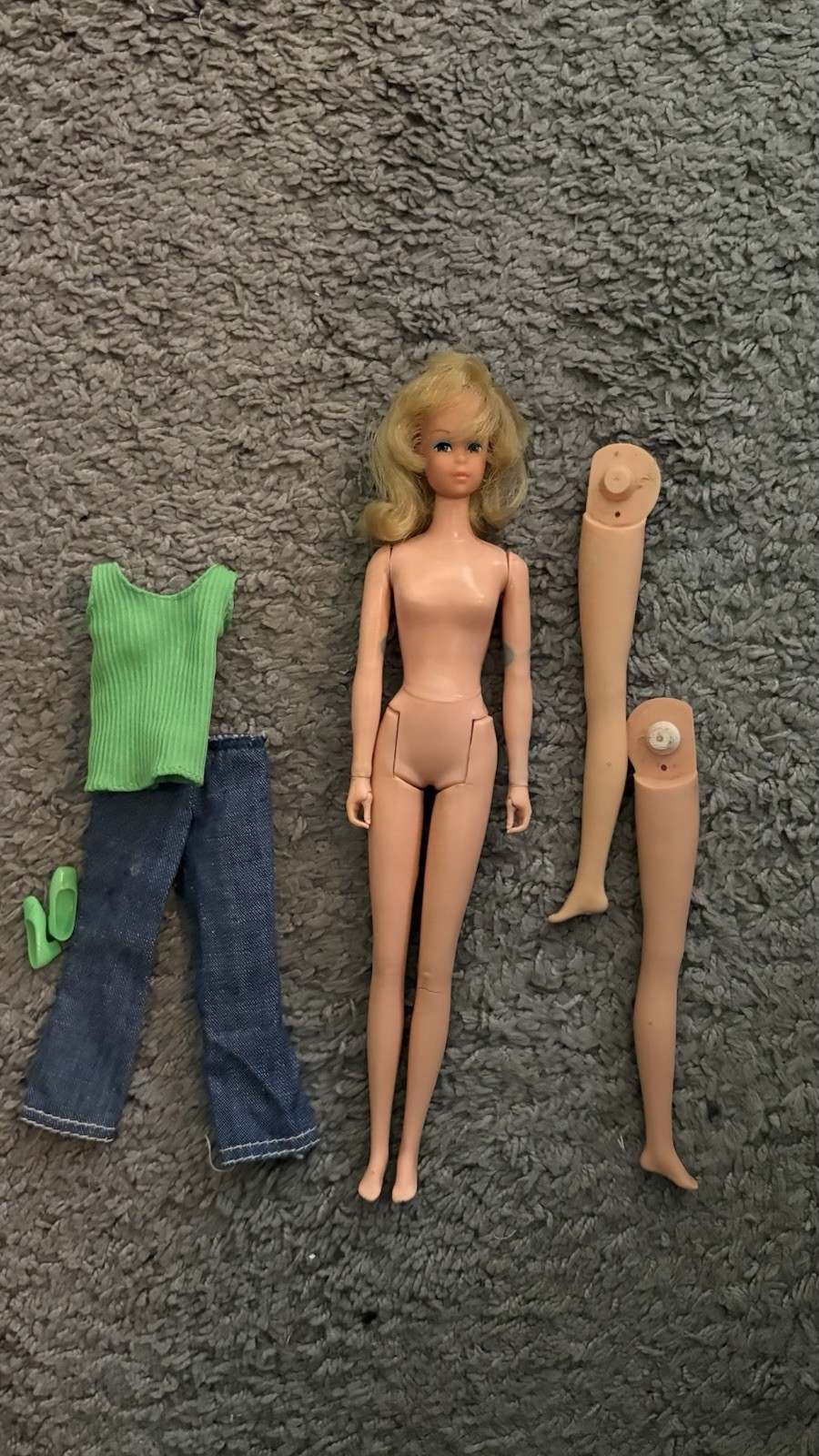 1970s Vintage Mod Barbie Doll RARE Busy Hands FRANCIE Mattel NC Some TLC