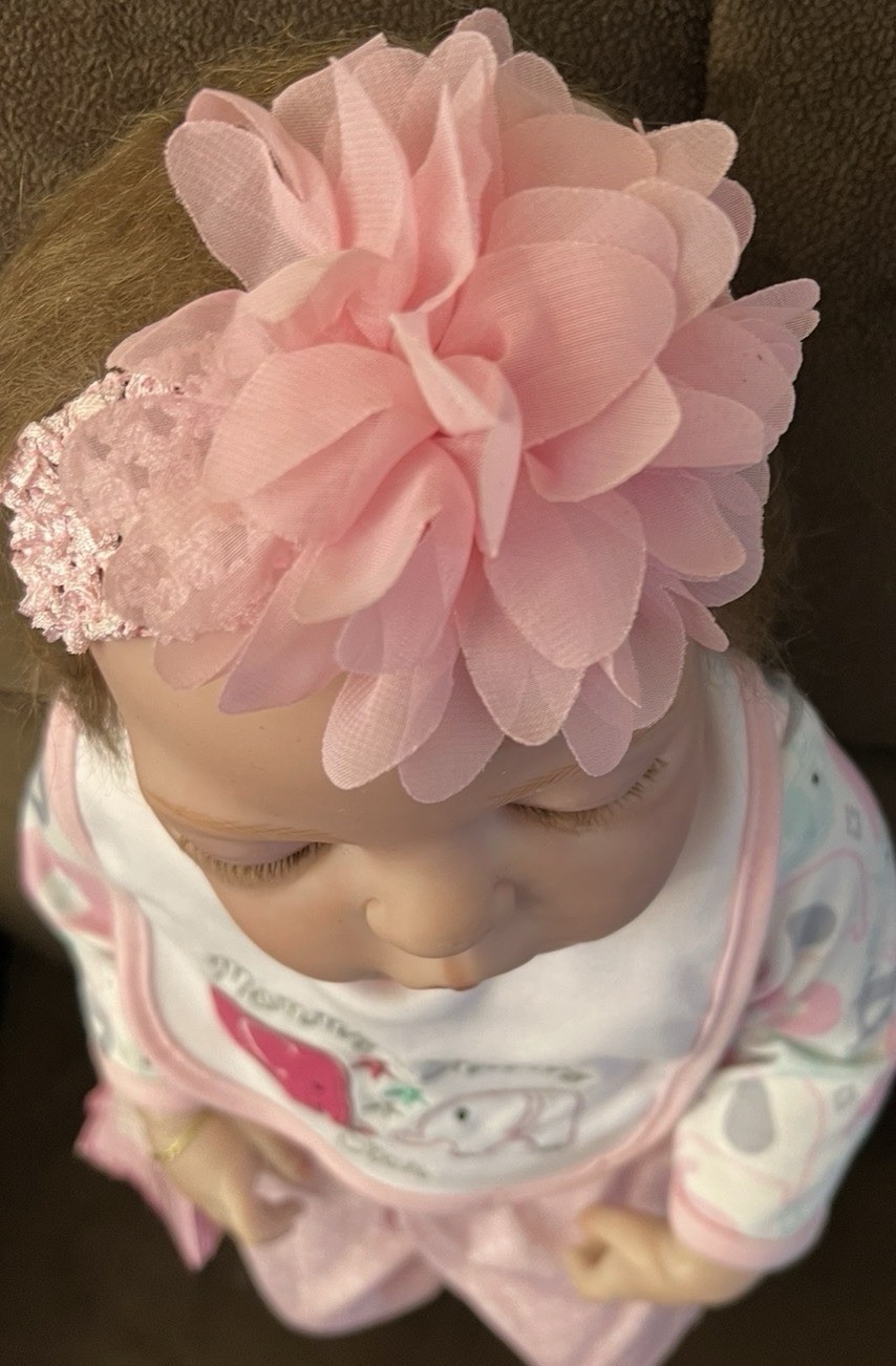 New Master Doll Maker Silicon Vinyl Realistic Baby Girl Doll 21 in