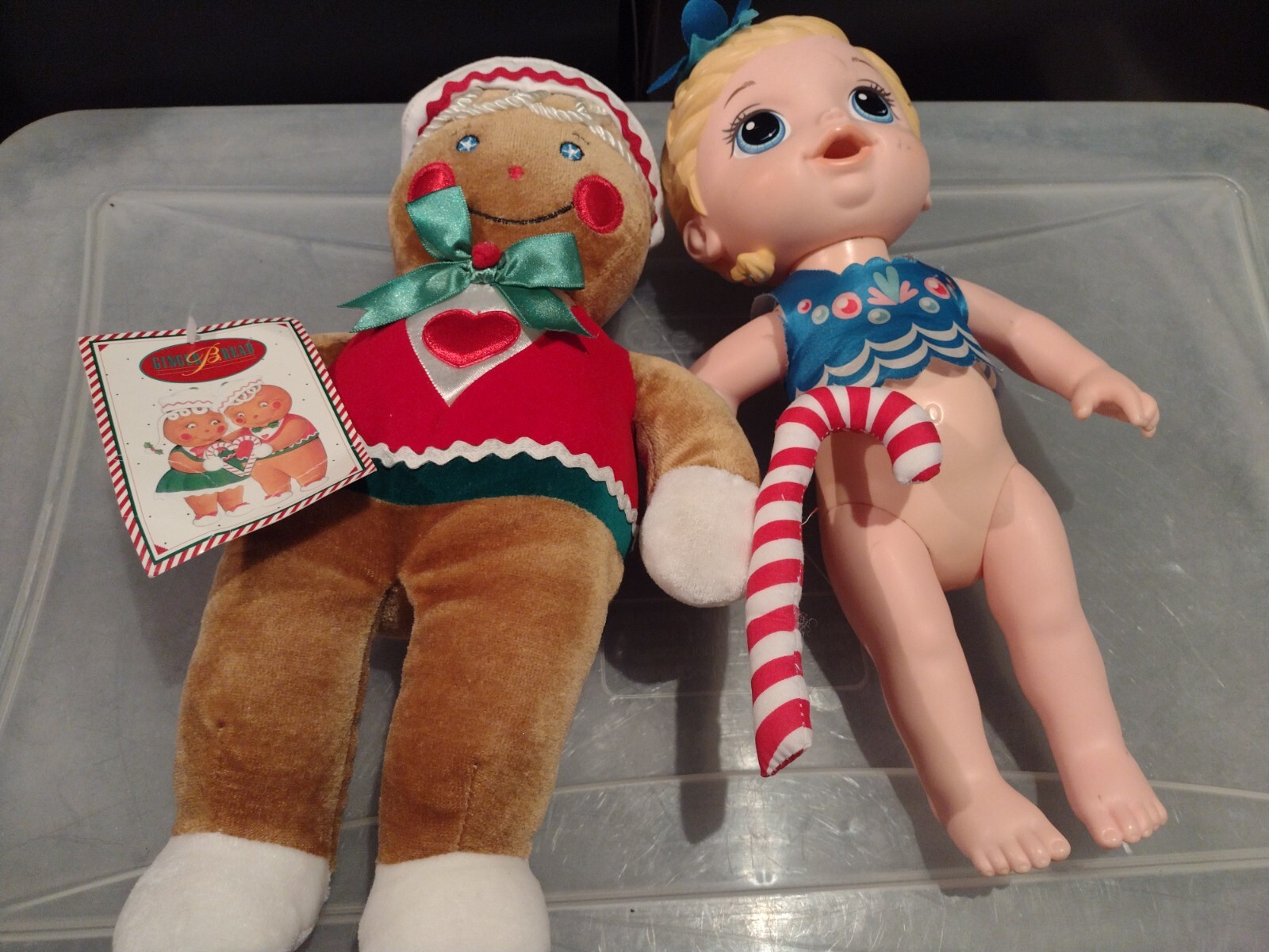 1990 Target Ginger Bread doll plus vintage doll