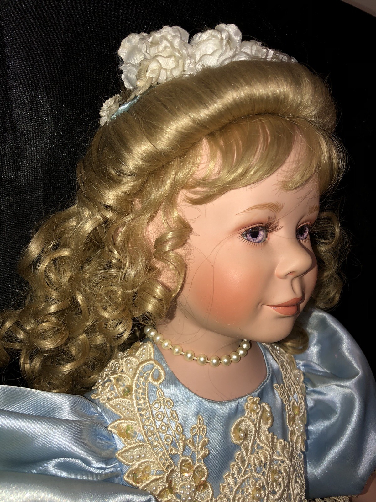 Exclusively Yours “Bethany” 30” Collectors Doll By Laura Cobabe 1997 VTG LE