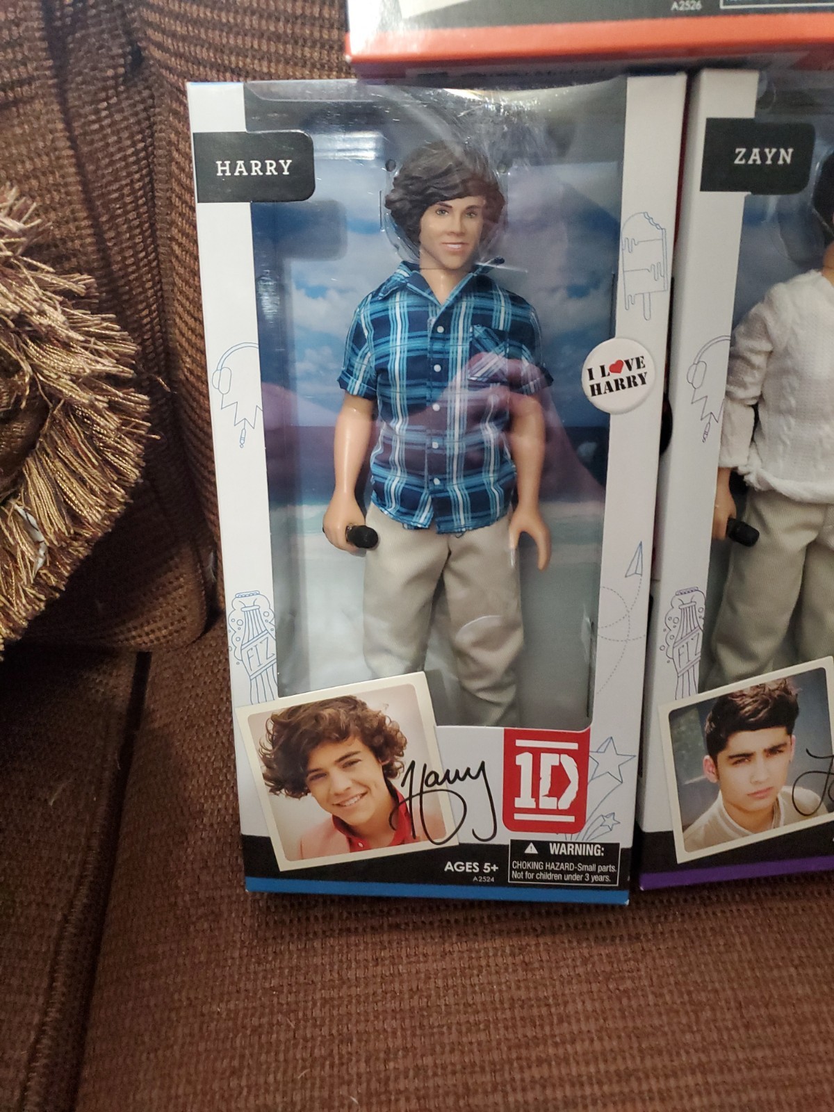 Hasbro One Direction Doll Set Harry Styles Niall Liam Payne Zayn Louis 2012 NIB