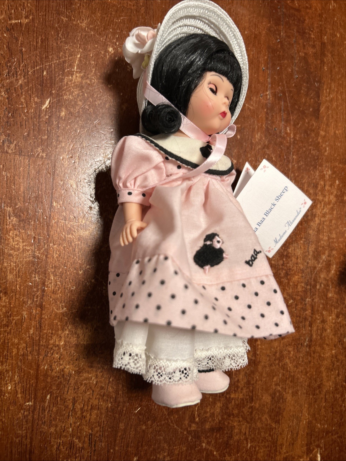 Madame Alexander 8” Baa Baa Black Sheep Doll Style Number 34020 2002