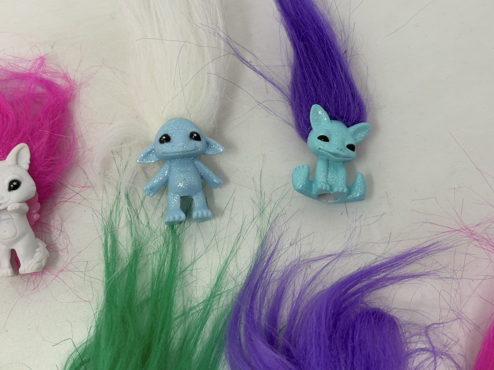 Zelfs Troll Doll Mixed Bundle Figures Moose Mini Pencil Toppers X 14 (K16) Toys