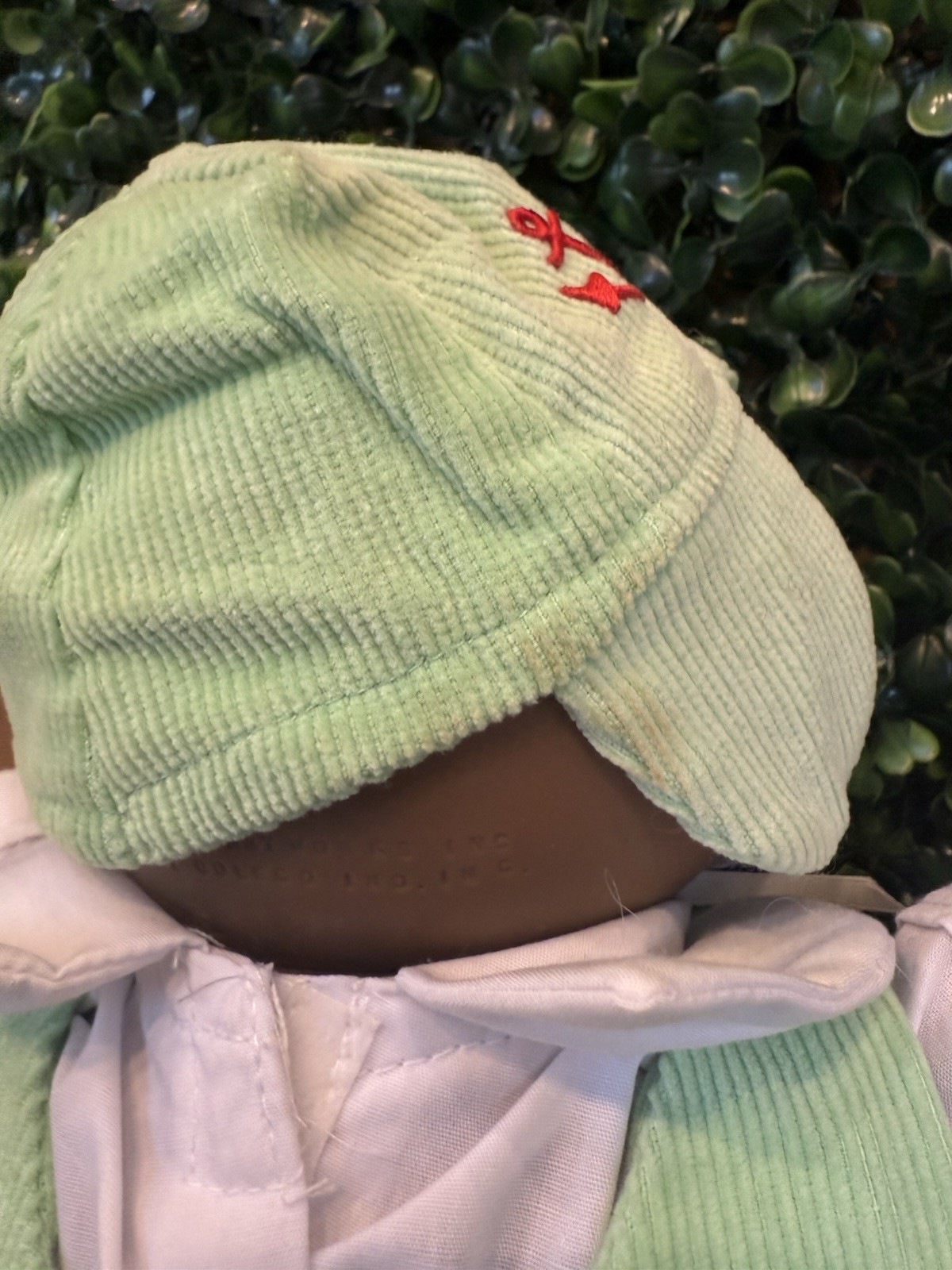 EUC Vintage 1985 Cabbage Patch Baby Doll African American Original Outfit & Hat