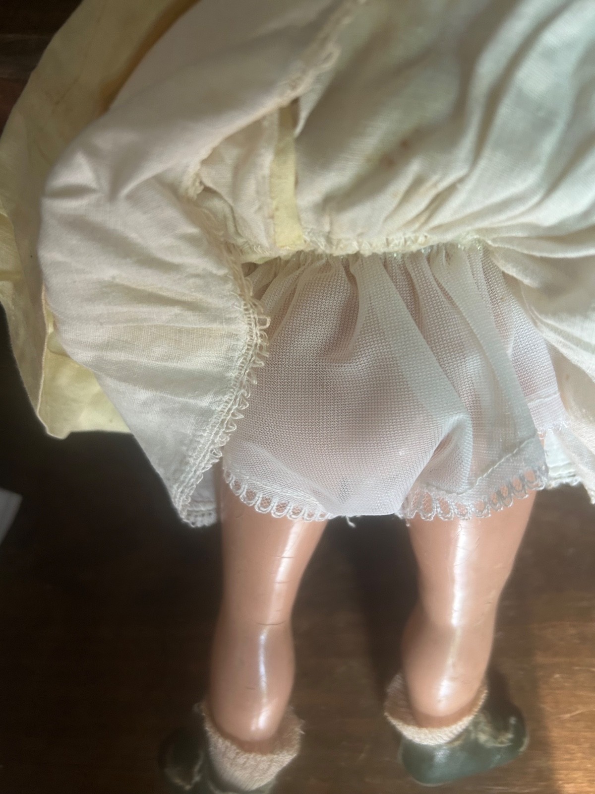 Effanbee Anne Shirley 20” Composition or Hard Plastic Doll 1940s or 1950s