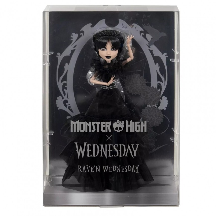 IN HAND! Monster High Wednesday Rave’N Dance Doll