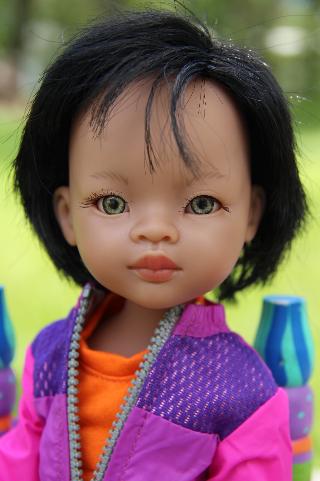 Paola Reina Las Amigas “Sporty Rebel” Doll – 13″ (32 cm) – Vanilla Scent -E