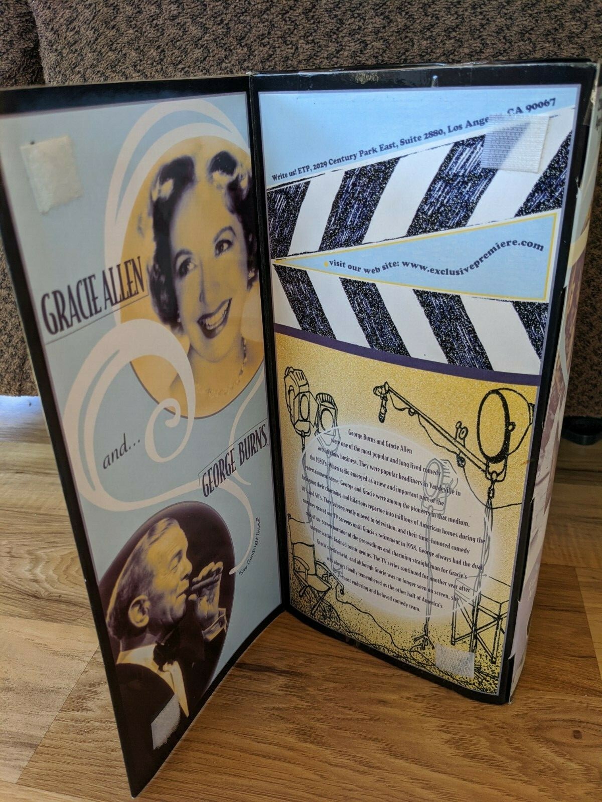 1997 Exclusive Premier Limited Edition George Burns Poseable Doll