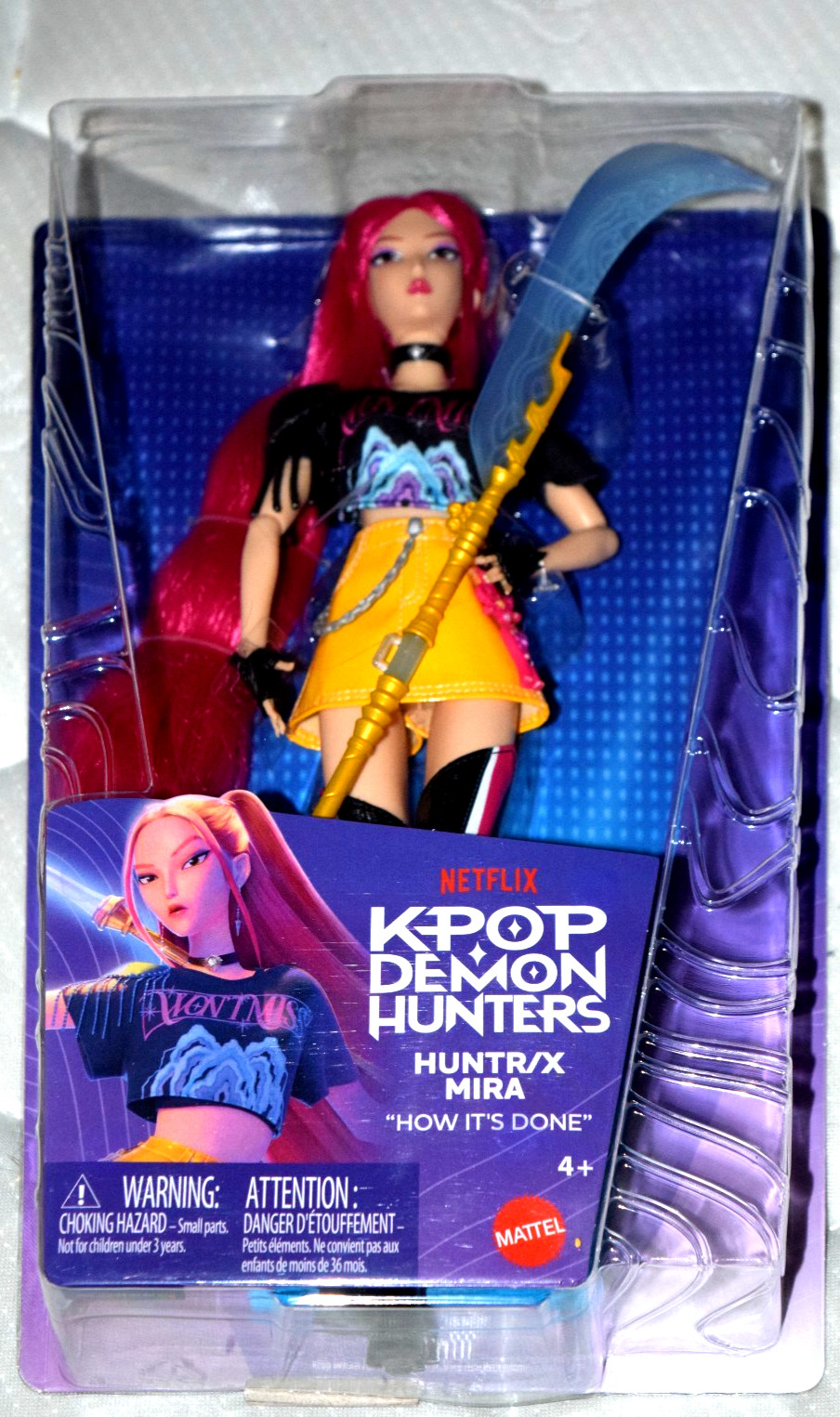 Mattel Netflix KPop Demon Hunters HUNTR/X Mira Fashion Doll IN STOCK