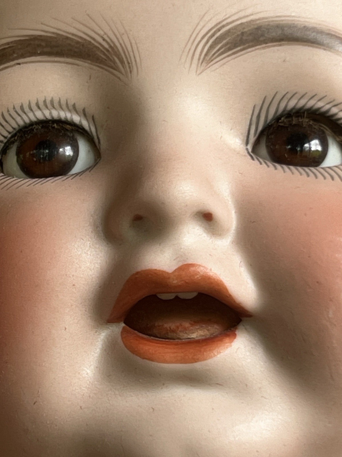 Antique 20″ German K*R Simon Halbig #126 Bent Limb Baby Sleep Eyes Wobble Tongue