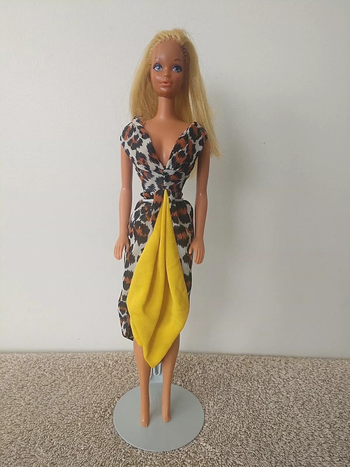1975 Gold Medal PJ Doll #7263 Wearing Leisure Leopard # 1479