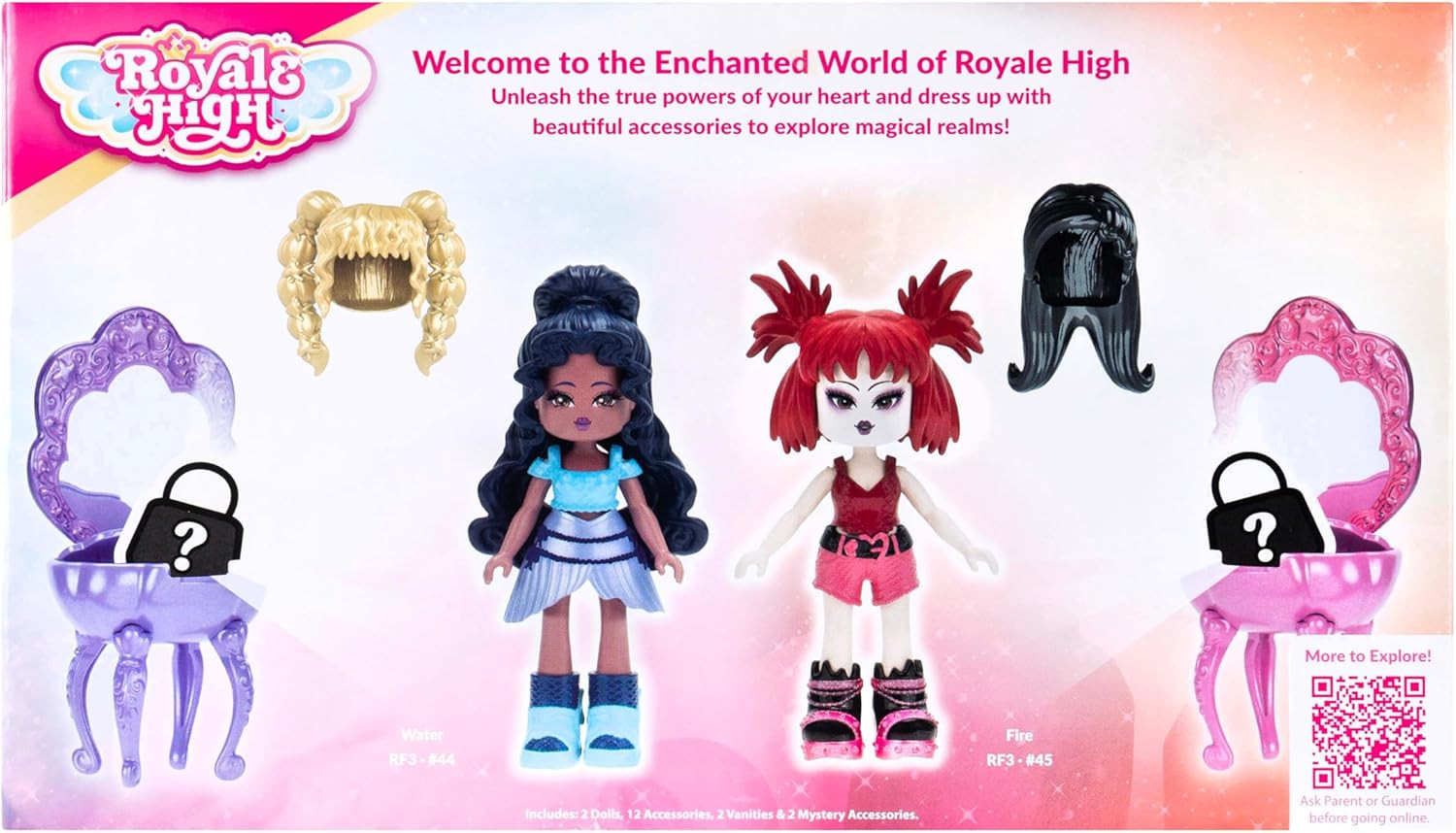Surprise Vanity 2-Pack – (2) Series 2 Dolls, 5.5 inches, Multi