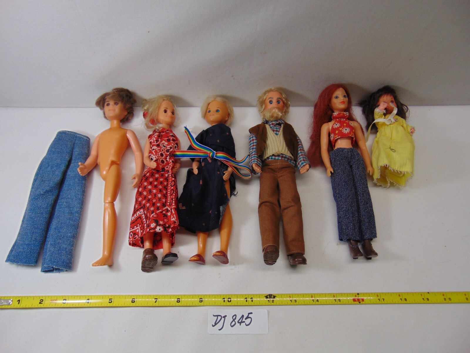 Vintage 1970’s The Sunshine Family Dolls Lot 1975 1976 Ideal & Mattel Mixed