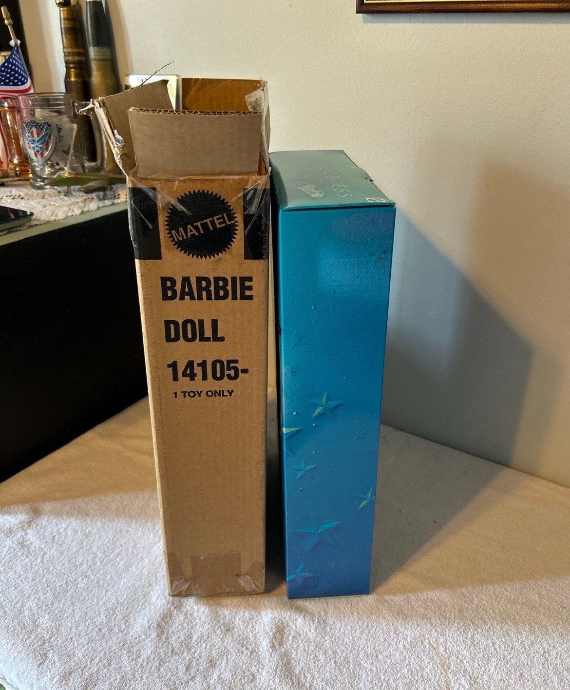 Vintage 1996 Moon Goddess Barbie by Bob Mackie. Brand new. New old stock in box