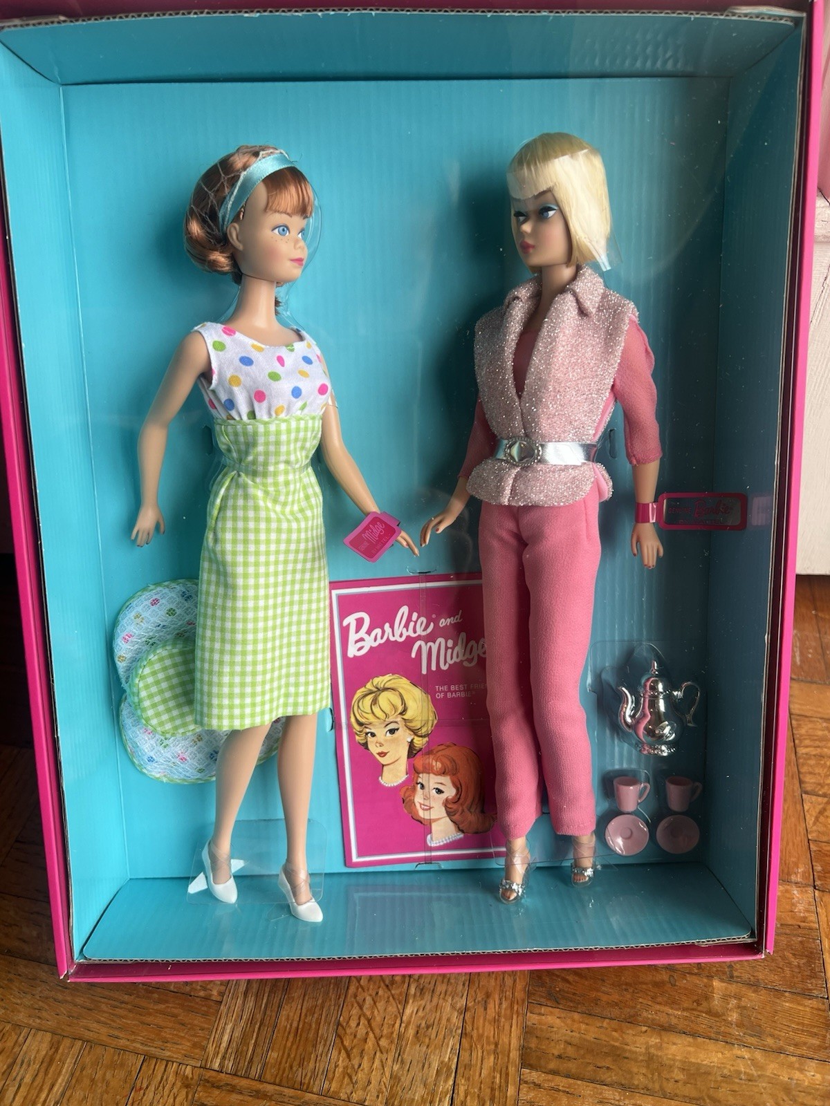 Barbie & Midge 50th Anniversary gift set reproduction Mattel NRFB ltd 8300