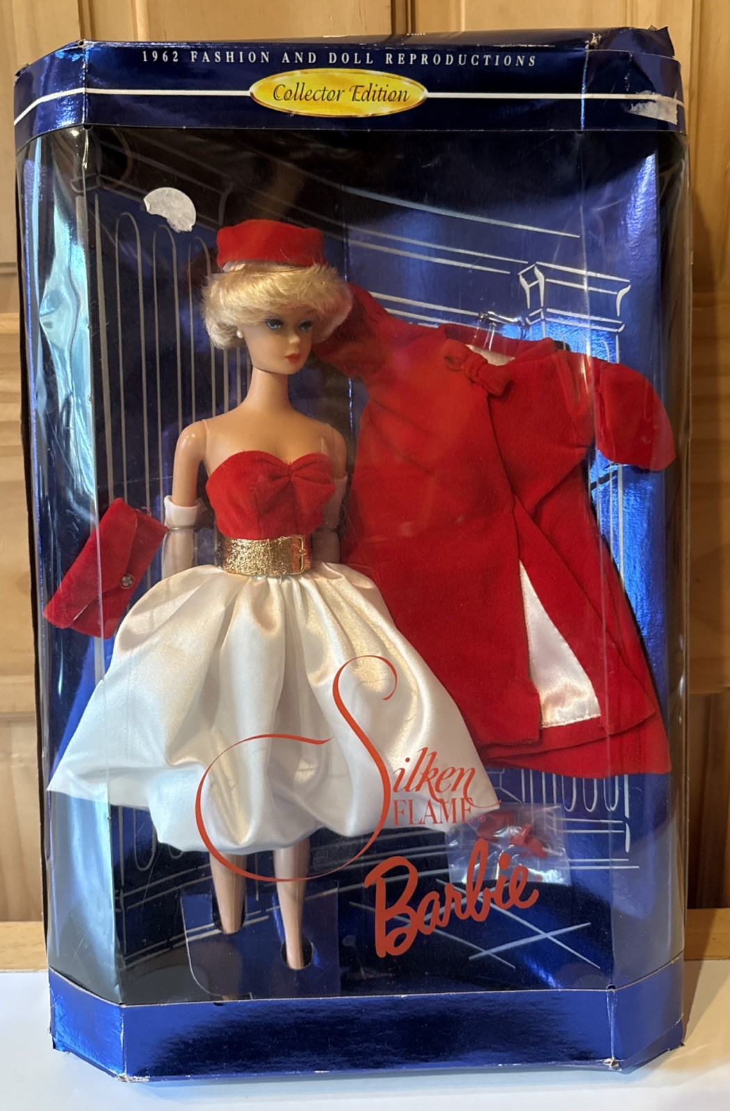 Mattel Barbie Collector Edition Silken Flame Doll 11.5in Blonde Blue Eyes 1997 …