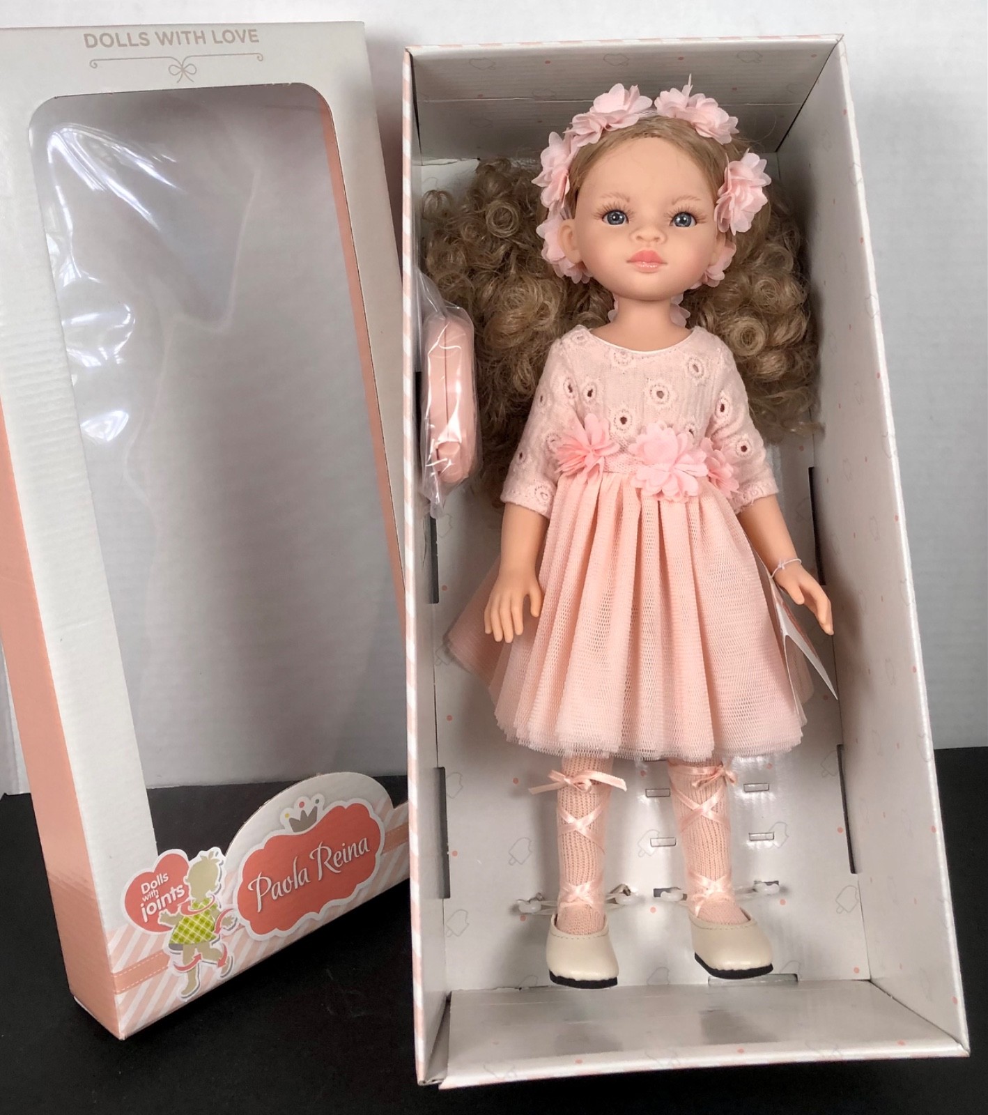 Paola Reina Articulated Doll with Outfit and Box- 13″, Made in Spain