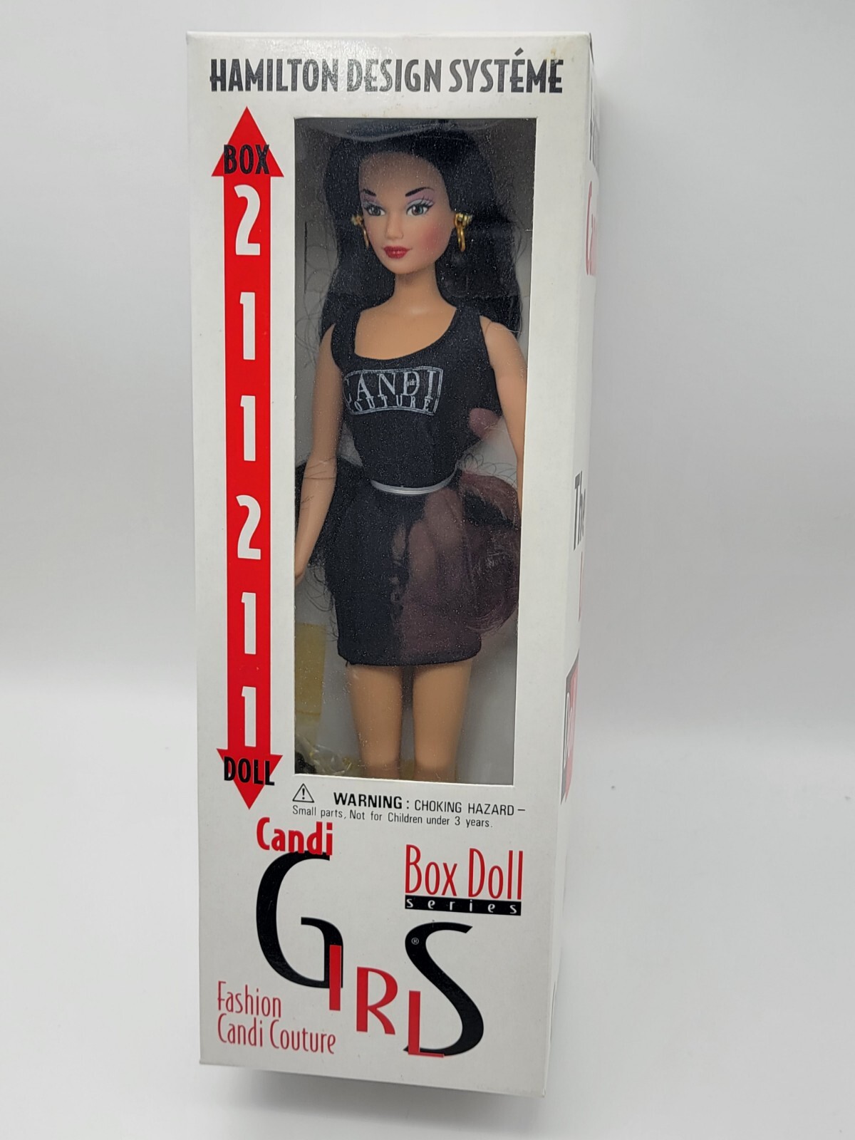 1997 Hamilton Design Candi Girls Box Doll Series Hispanic American NRFB