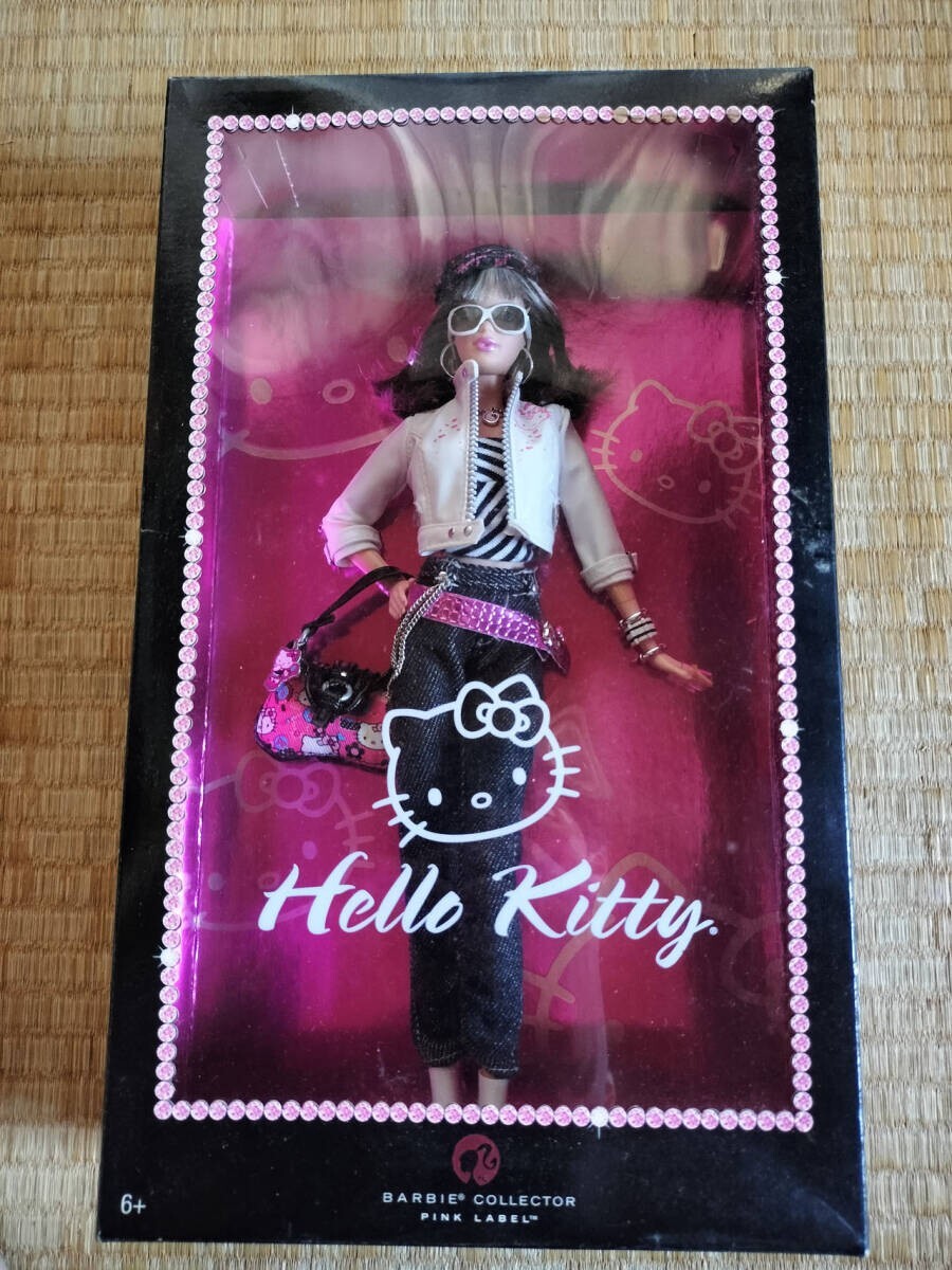 Matel Hello Kitty Barbie Collector Pink Label Sanrio Collaboration JAPAN NEW
