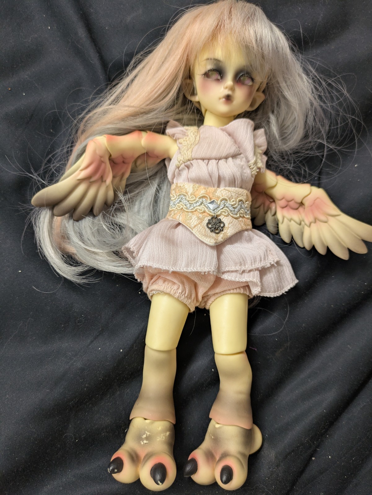 Dollsoom Yrie In White Skin With Company Face Up Ball Jointed Doll Yosd