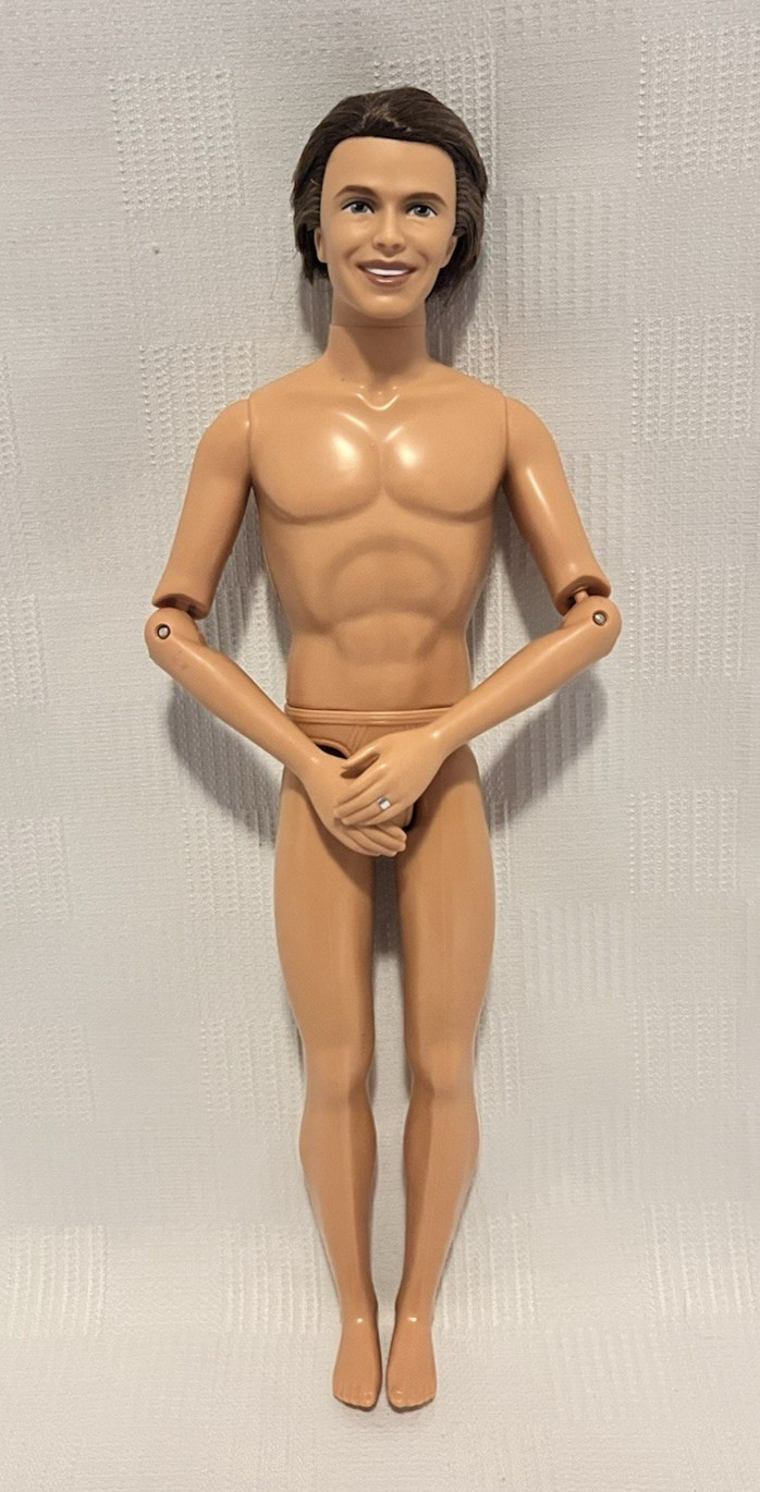 Mattel Barbie Happy Family Dad Alan Pregnant Midge Husband Doll w/ Wedding Ring