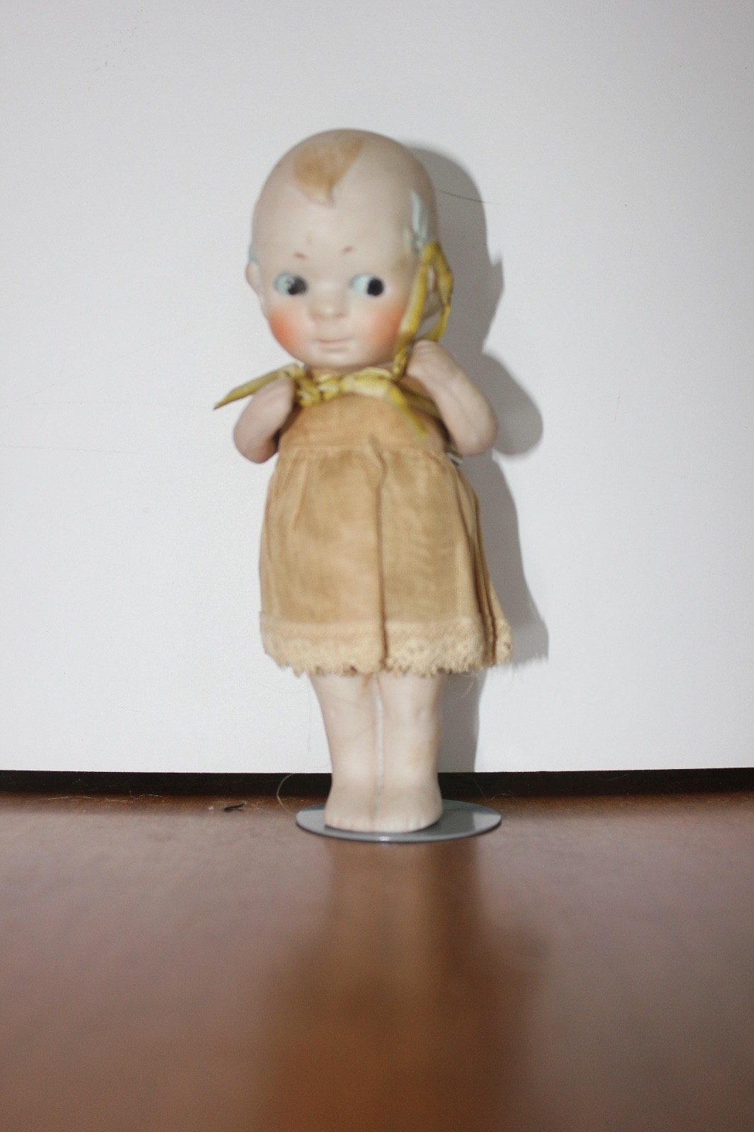 Mignonette German Bisque Character Doll 5.5 inches original clothes
