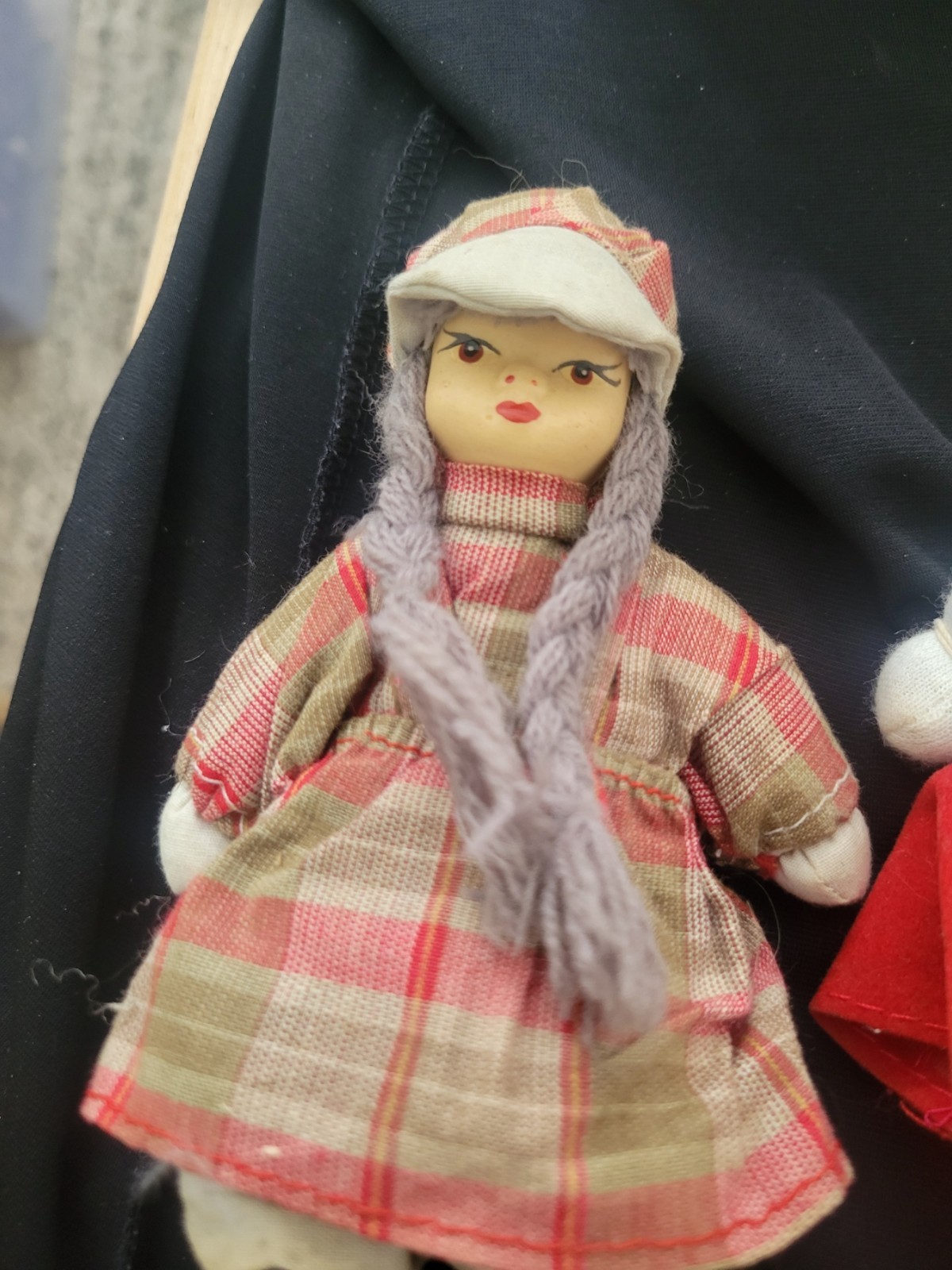 Vintage Dolls 4 Cloth Plastic