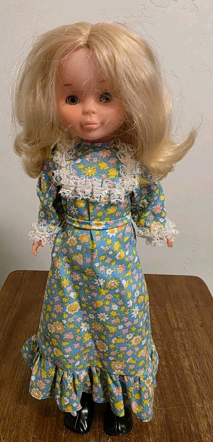 RARE 1970s Famosa Doll Nancy Made in Spain-All Original Tagged Outfit, Shoes EUC