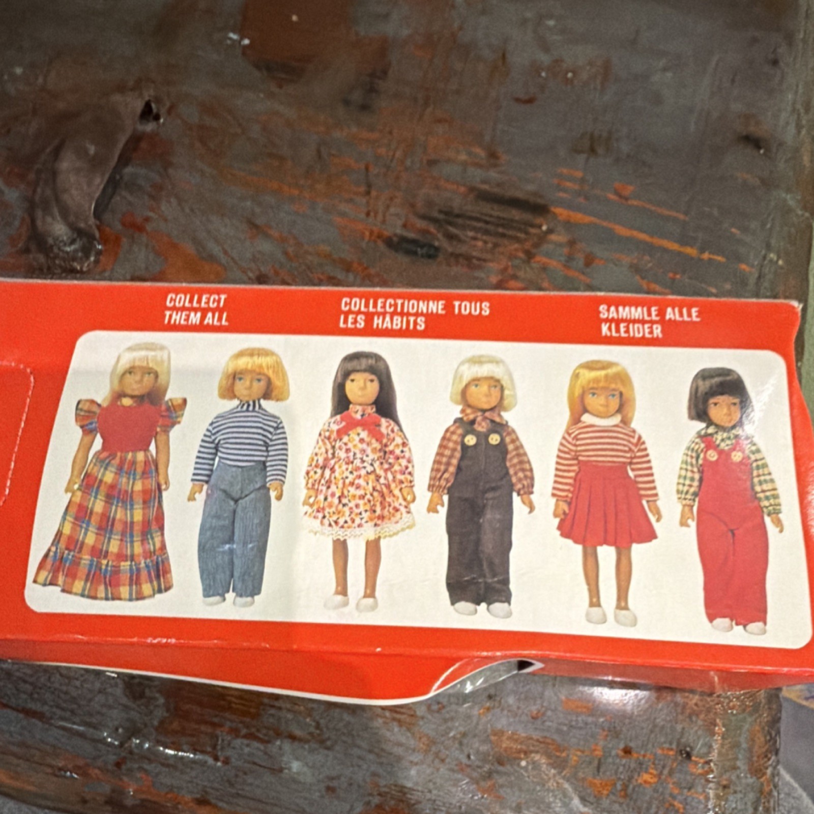 Moni Play Doll Light Complexion Blonde Straight Hair Girl Original Box Hong Kong