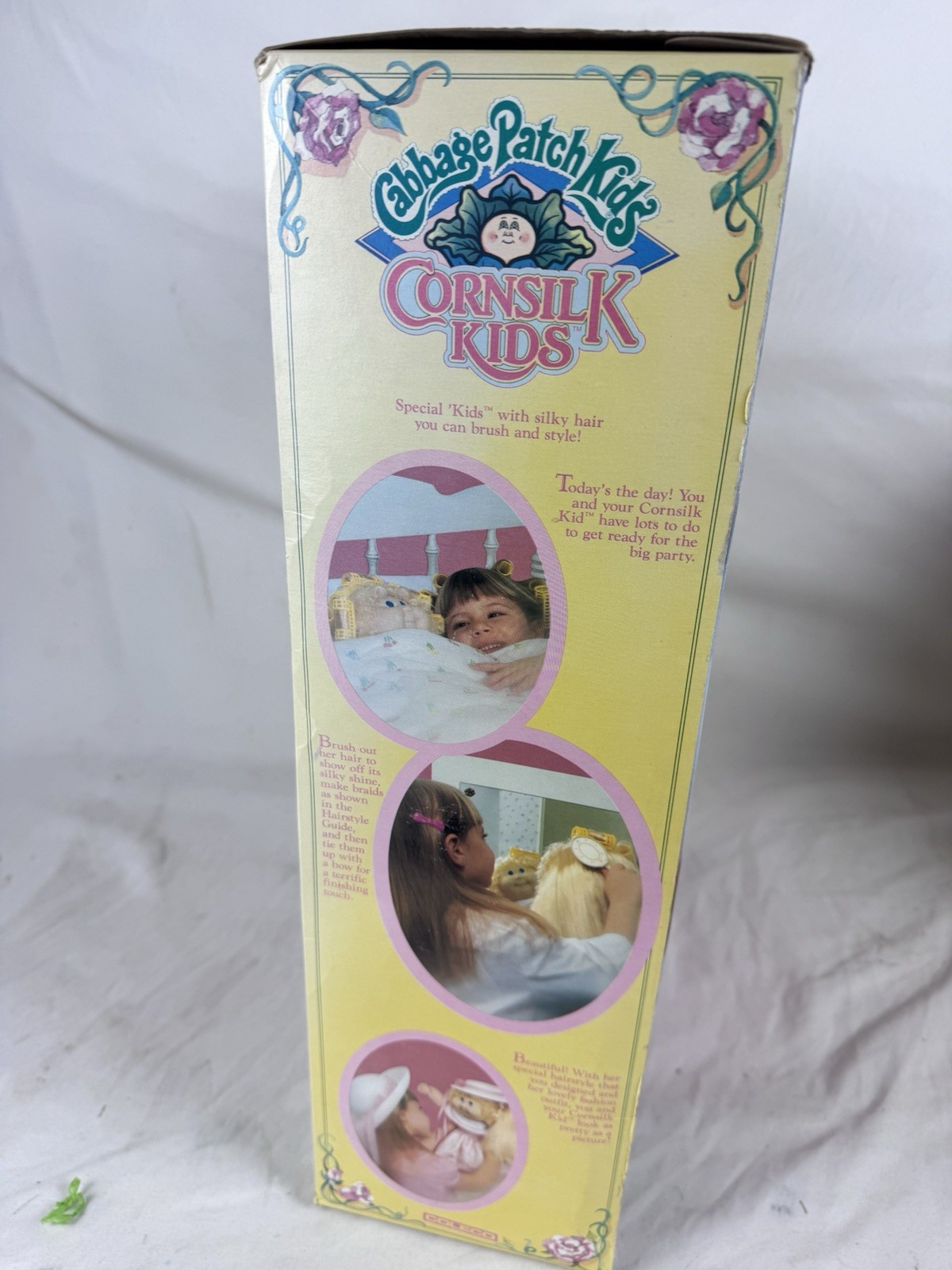 Vintage Cabbage Patch Kids Corn Silk Kids HM#17 In Box Red Hair Braid Rare