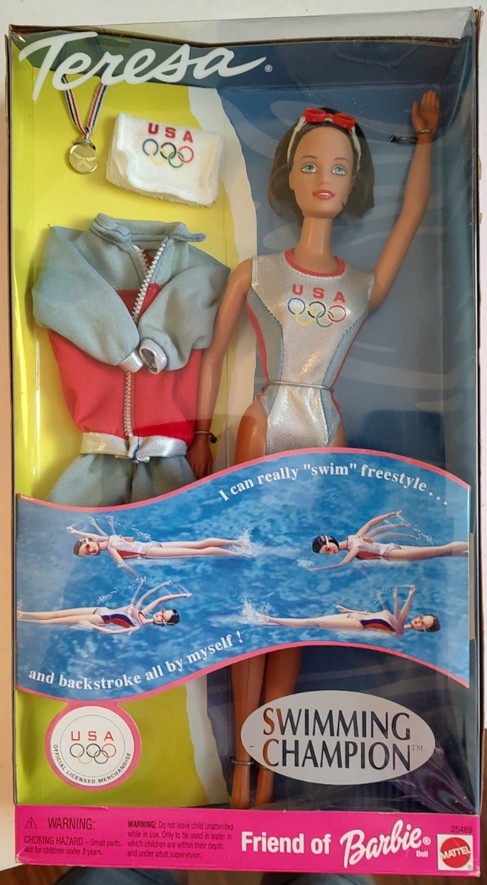 1996 Olympic Swimmer Barbie