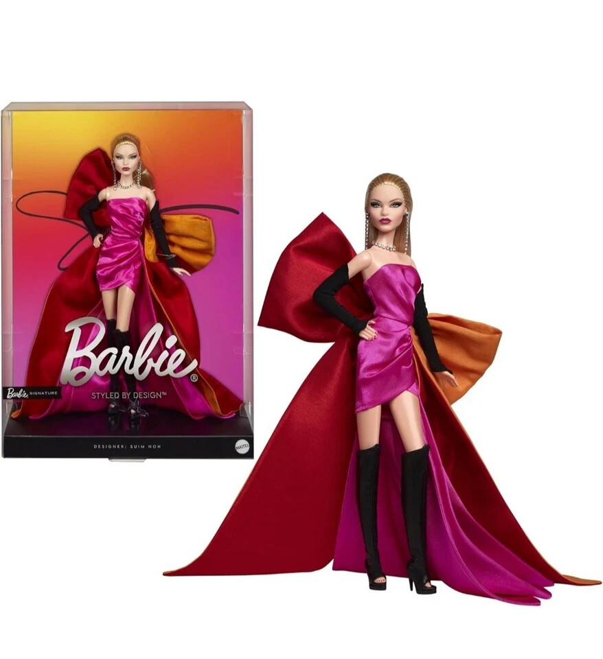 BARBIE CREATION EXCLUSIVE STUNNING EXAGGERATED STYLED BY DESIGN DOLL # 1 MINT