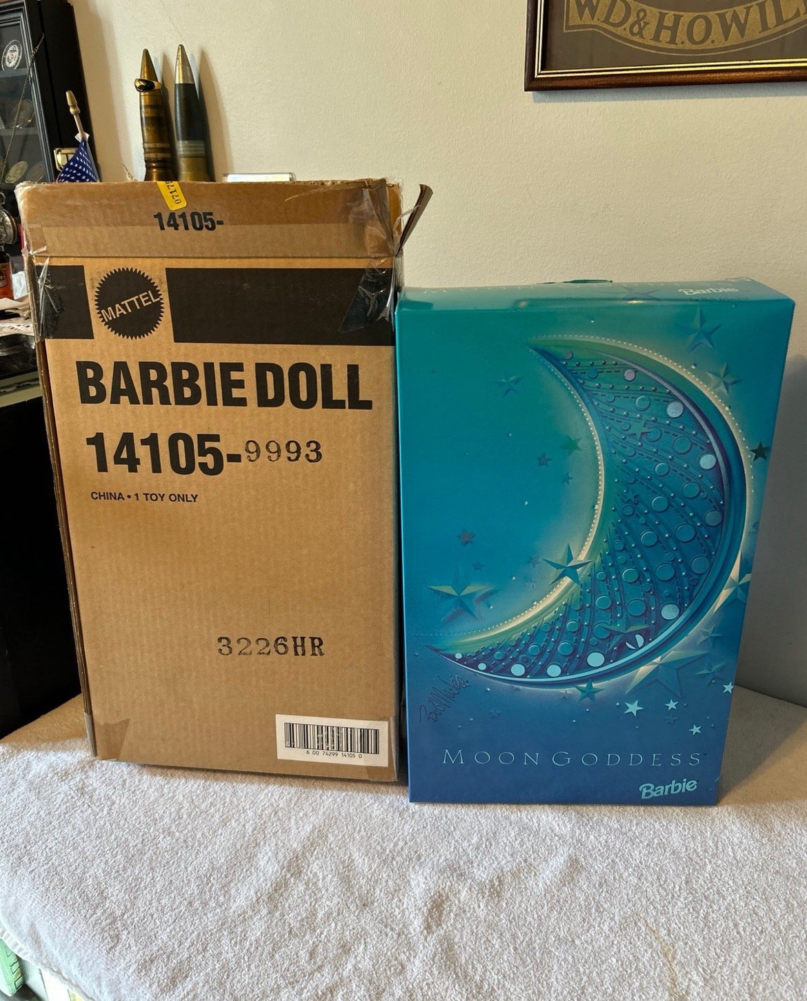 Vintage 1996 Moon Goddess Barbie by Bob Mackie. Brand new. New old stock in box