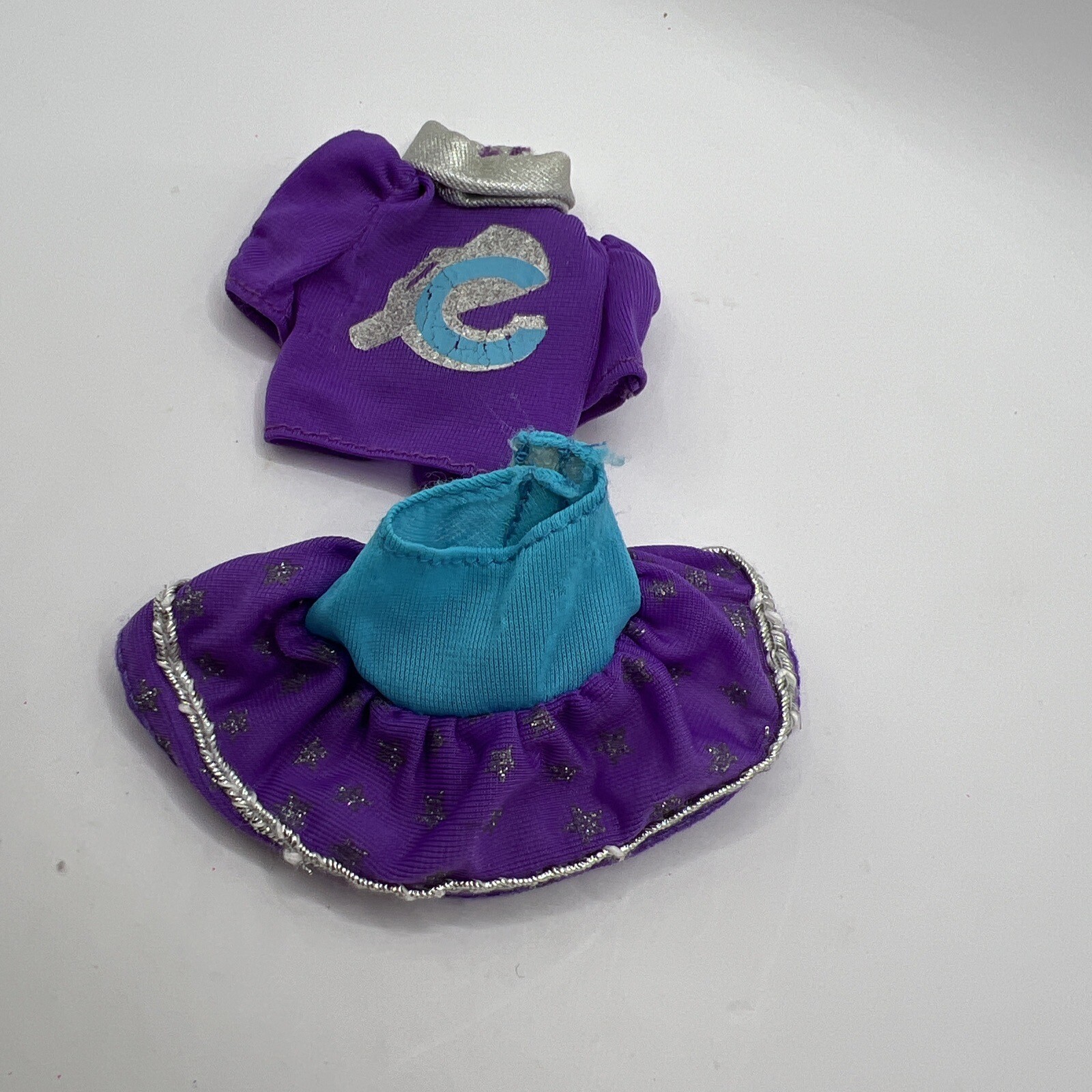 Cheerleading Outfit For Courtney Skipper 1992 Teen Sister. Set incl. Top & Skirt