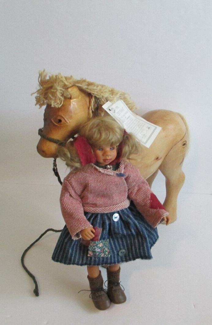 Gotz 1998 Three Trollwald Friends Willi Trollwald Horse LiesL Doll Only Set of 2