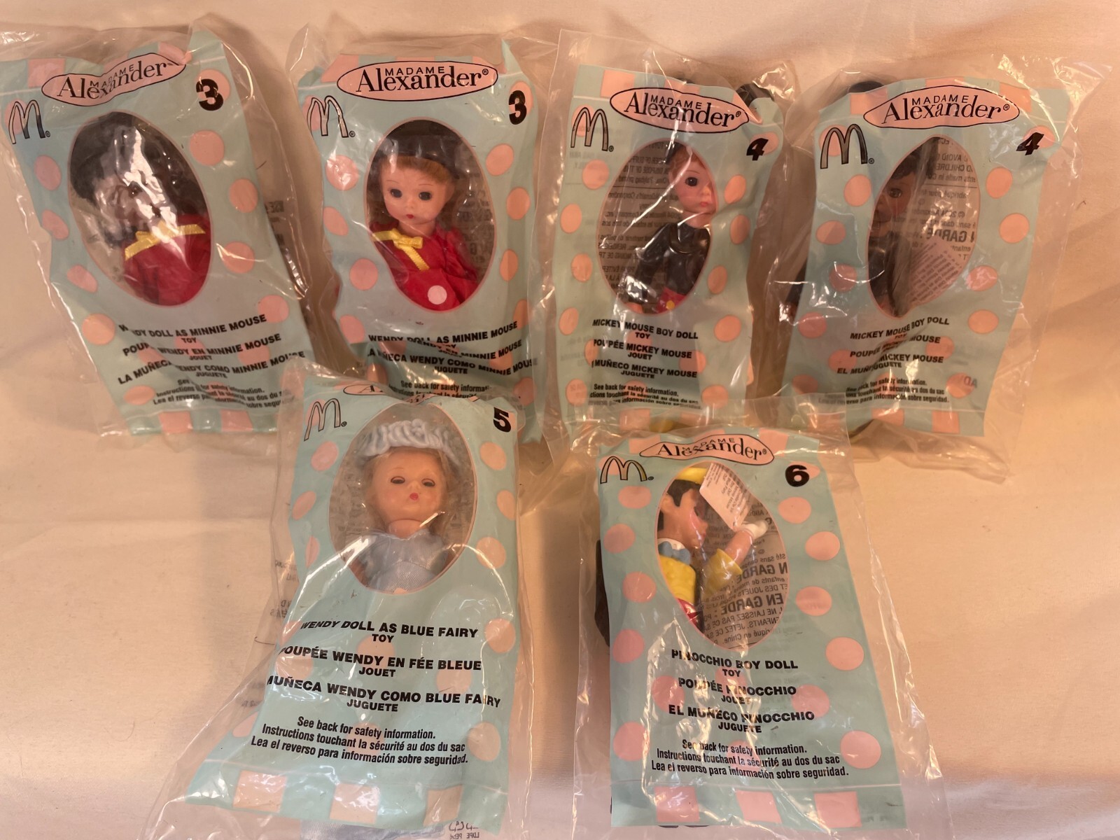 U-PICK from 2004 McDonald’s Happy Meal Toy MADAME ALEXANDER Dolls
