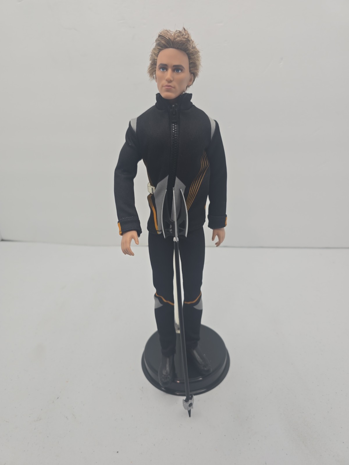 Mattel Barbie Hunger Games Catching Fire Finnick Odair Doll Black Label 2013