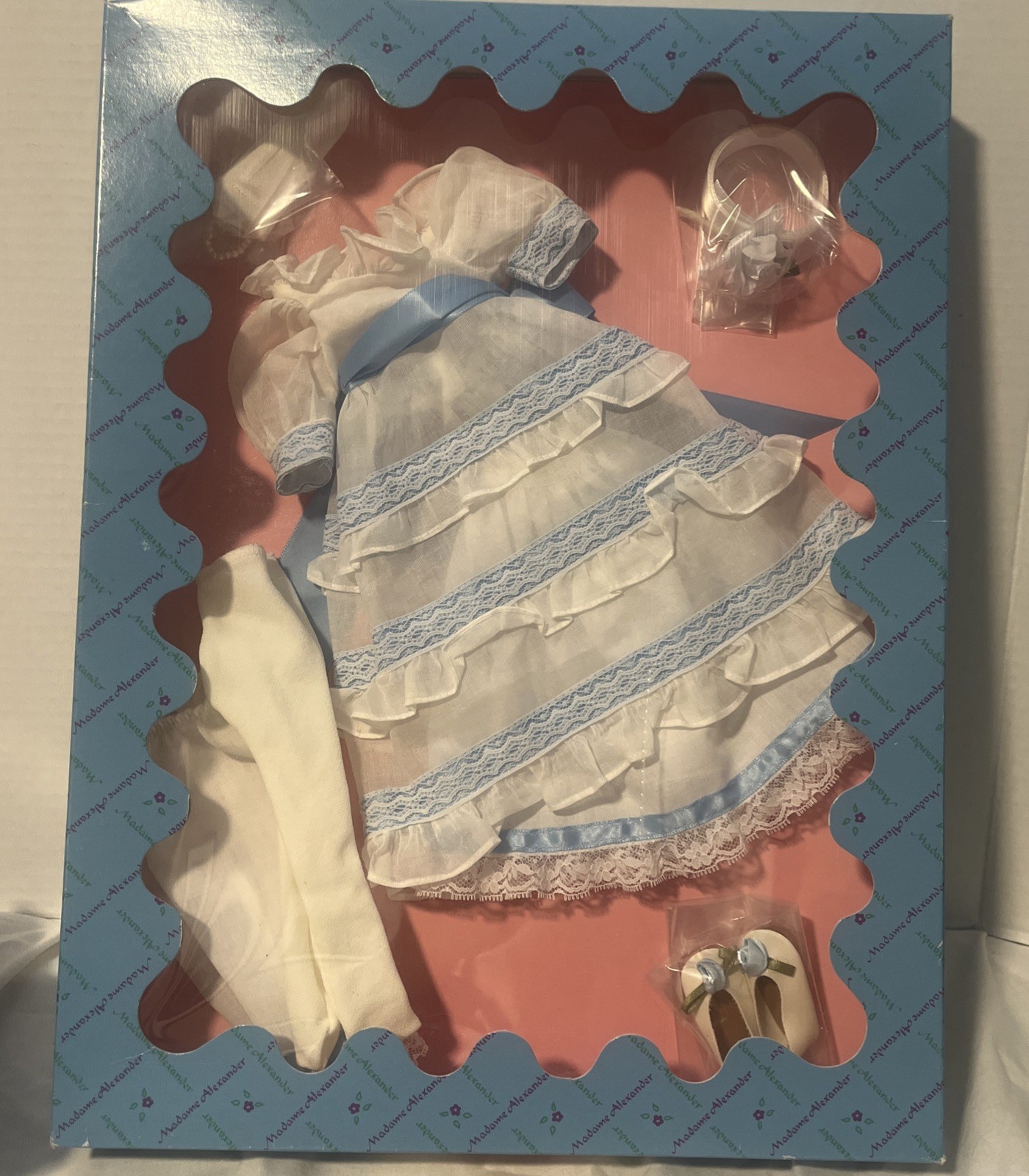 VTG Madame Alexander ANNE OF GREEN GABLES 14″ Doll Dress Boxed Set #157-2