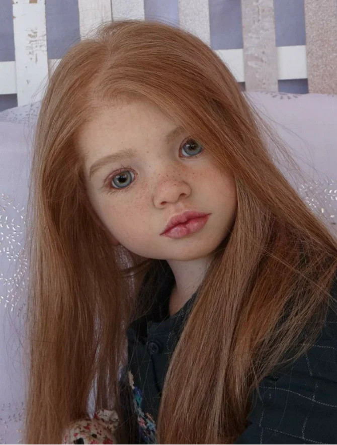 40in Painted Reborn Doll Kit Toddler Girl Rooted Hair with Body Parts Women Gift