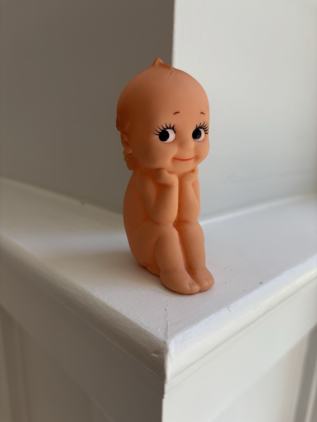 Kewpie Cameo – 3.5″ Thinker – Signed Rose O’Neill
