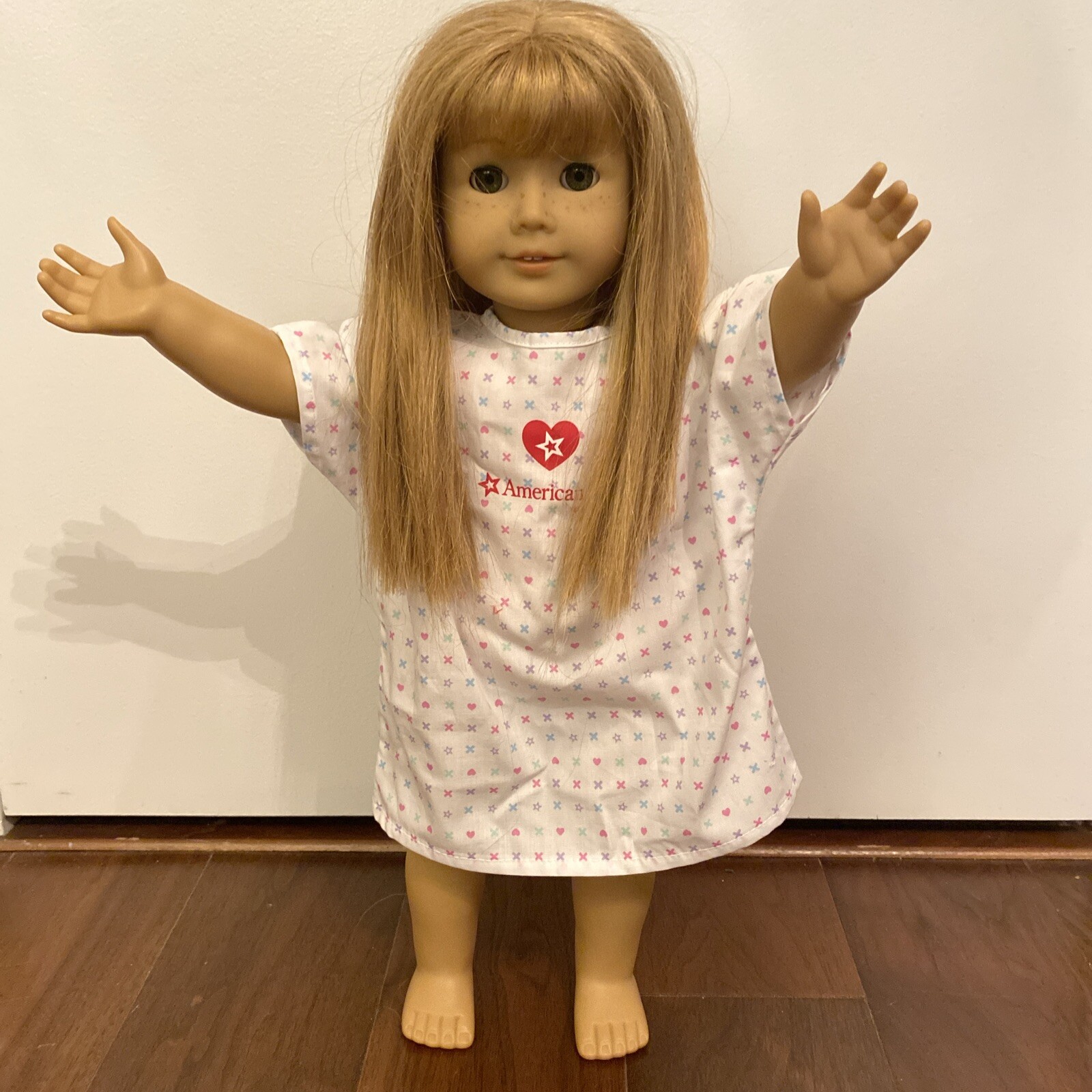 American Girl #38 Just Like You 18″ Doll Retired Freckles Green Eyes JLY 38
