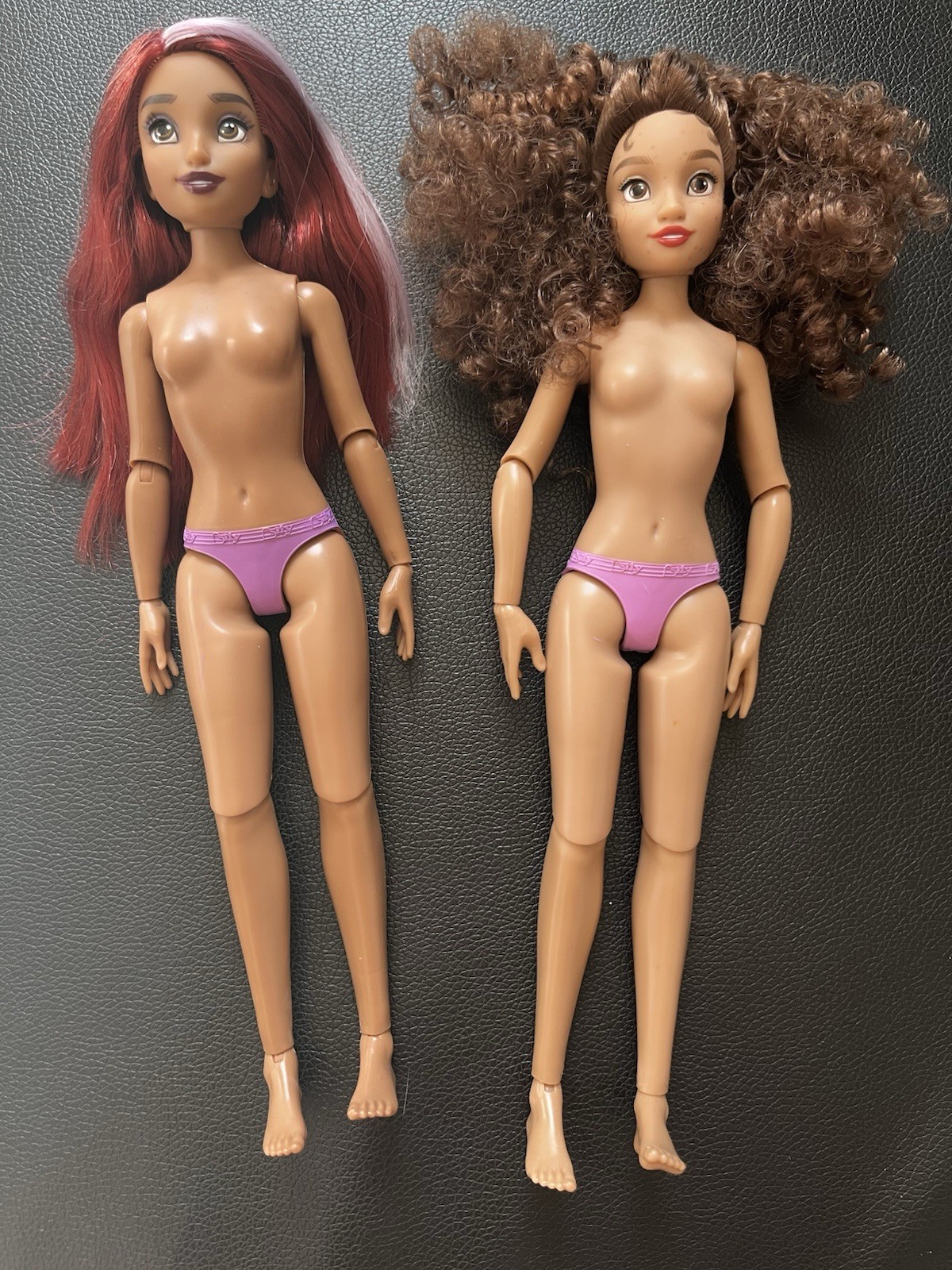 Lot of 2 Disney ILY 4Ever Fashion Dolls Nude 11.5″ Tangled Rapunzel Jack Sally