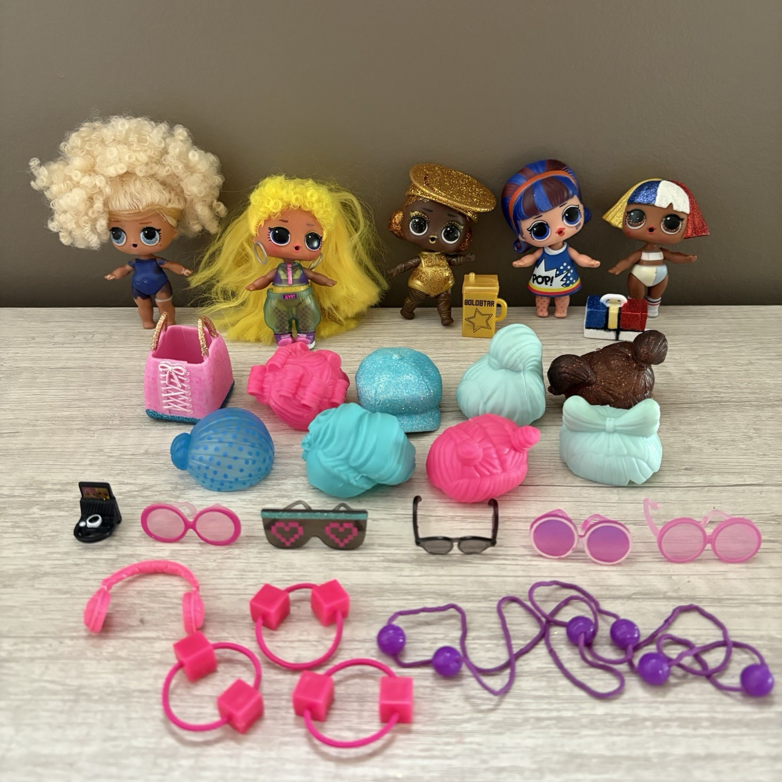 LOL Surprise Dolls Lot & Accessories | Sunglasses