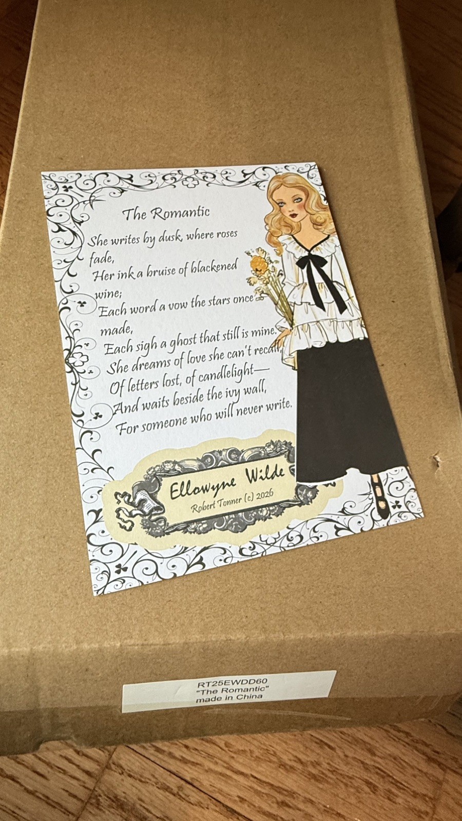 Tonner Lucille The Romantic VDC Virtual Doll Convention LE 200 Ellowyne s Friend