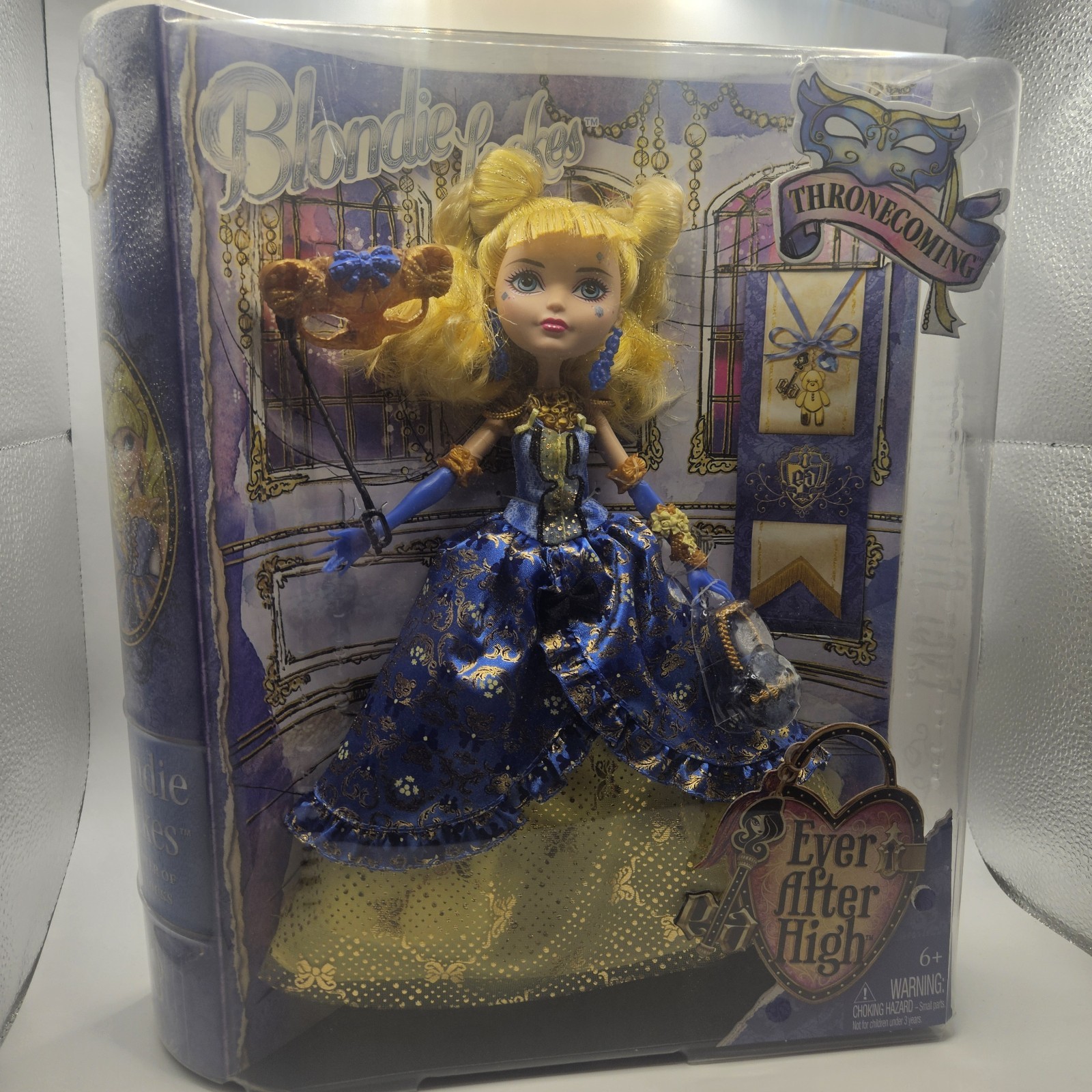 Mattel Ever After High Blondie Lockes Thronecoming Fashion Doll 11in Blonde Hair