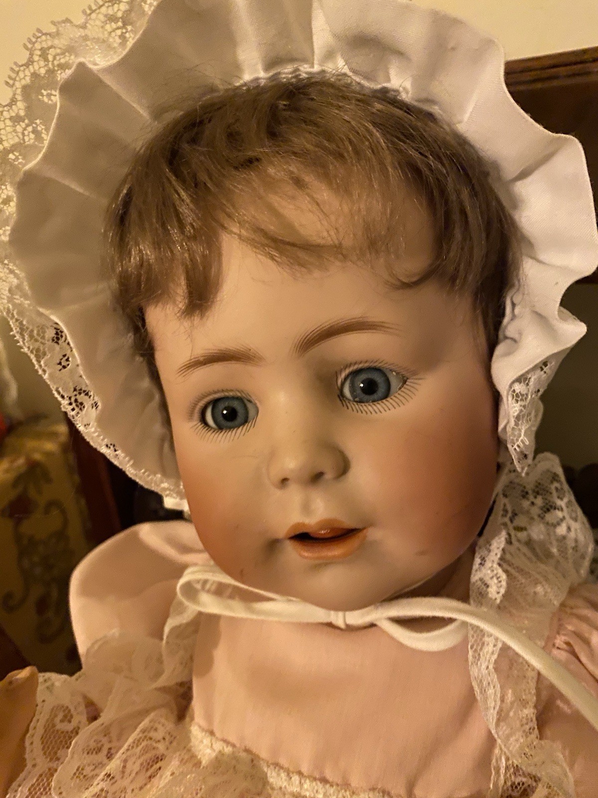 Exceedingly Rare Simon Halbig Art Character Baby W/ Highly-Sought 1488 Face!