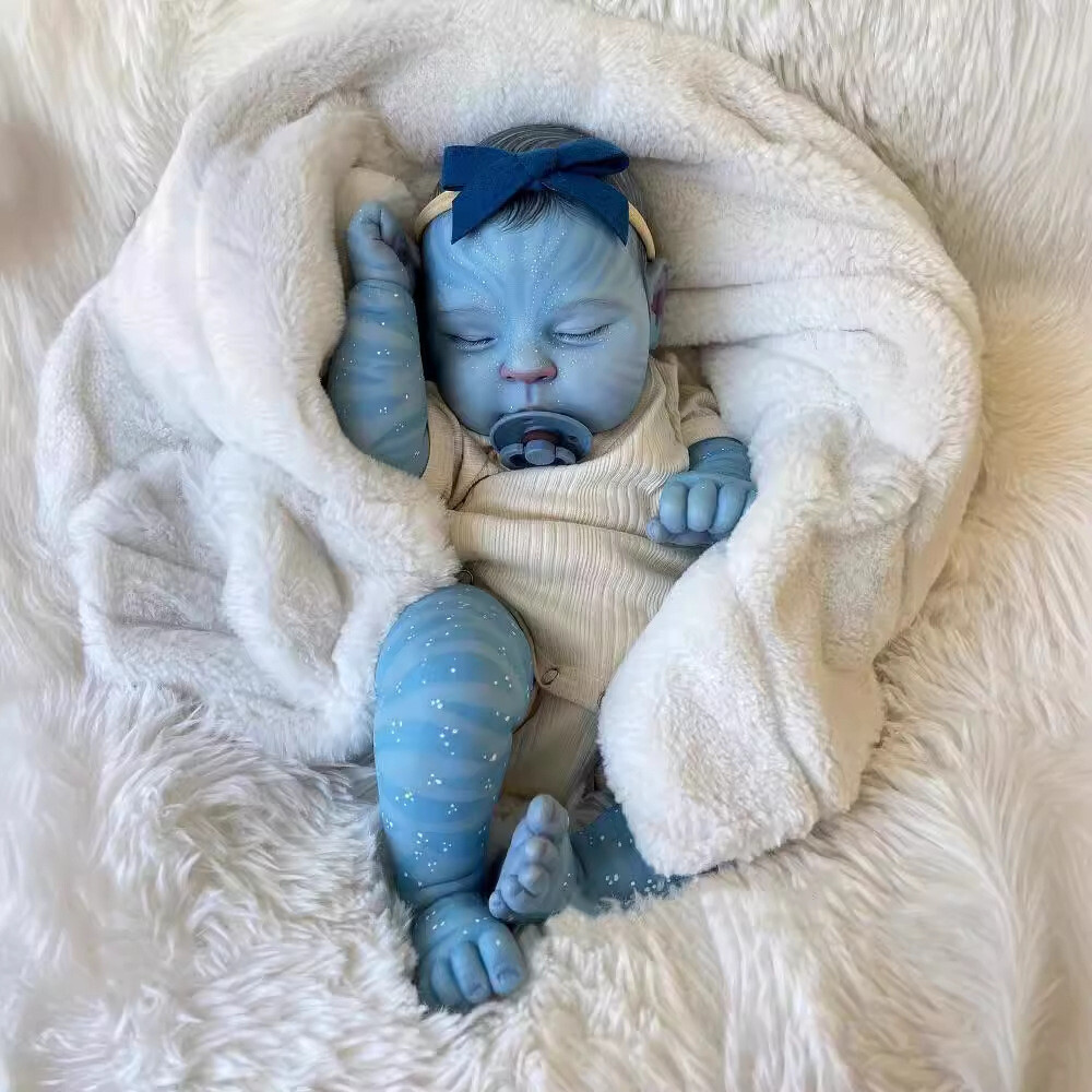 Lifelike Avatar 20″ Reborn Baby Dolls Realistic Cloth Body Adorable Newborn Gift